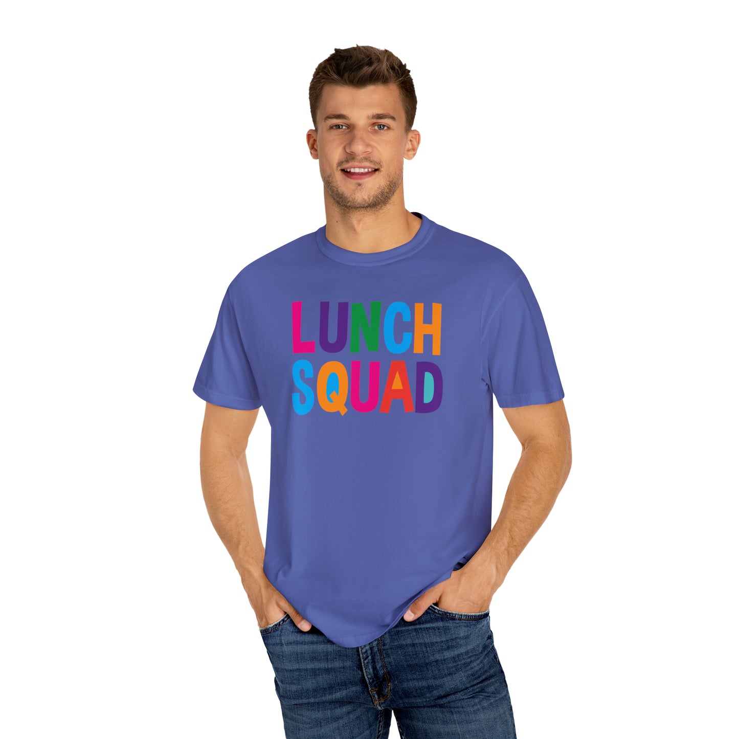 Lunch Squad - Comfort Colors 1717 Unisex Garment-Dyed T-shirt