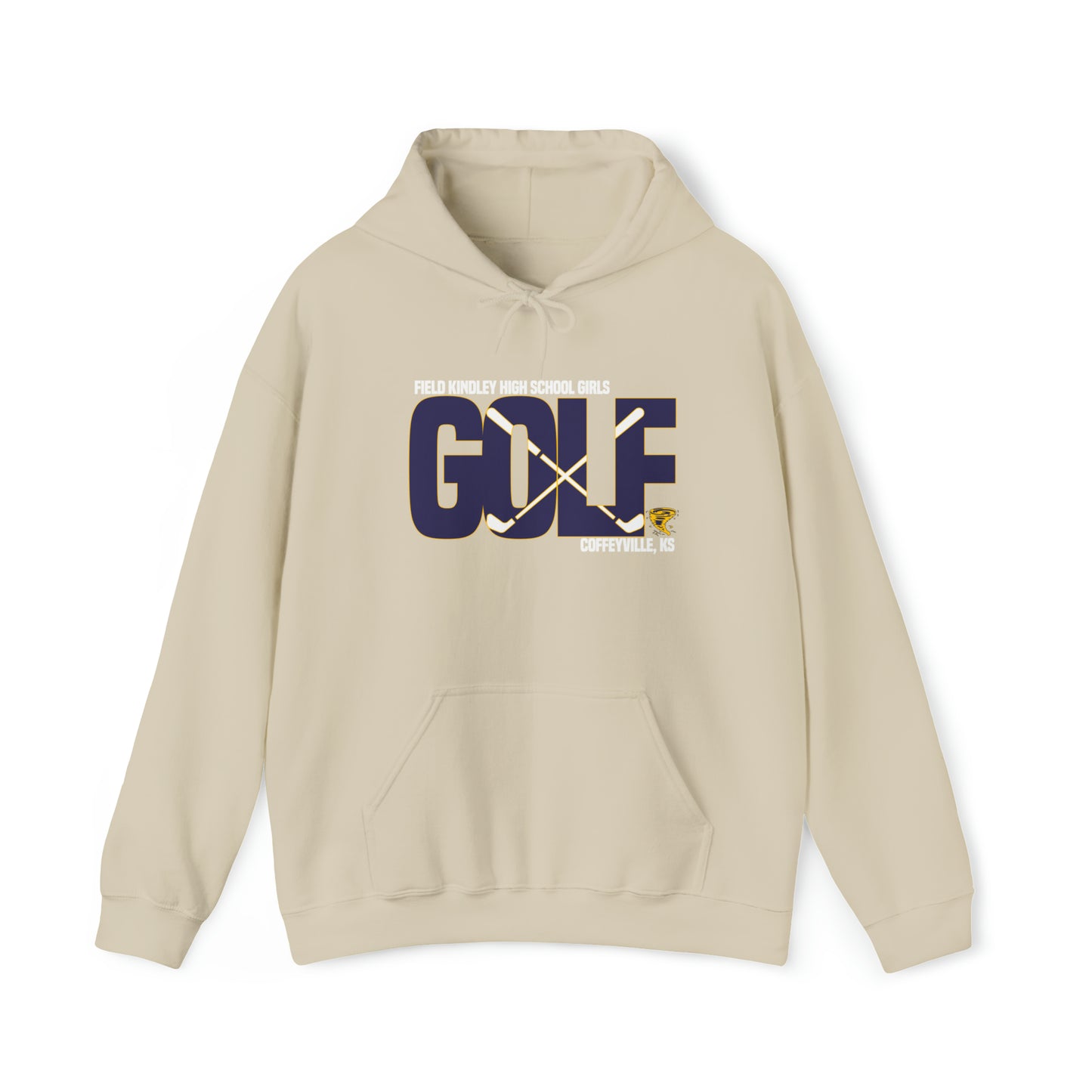 Golf Lady NADO 2 - Unisex Heavy Blend™ Hooded Sweatshirt