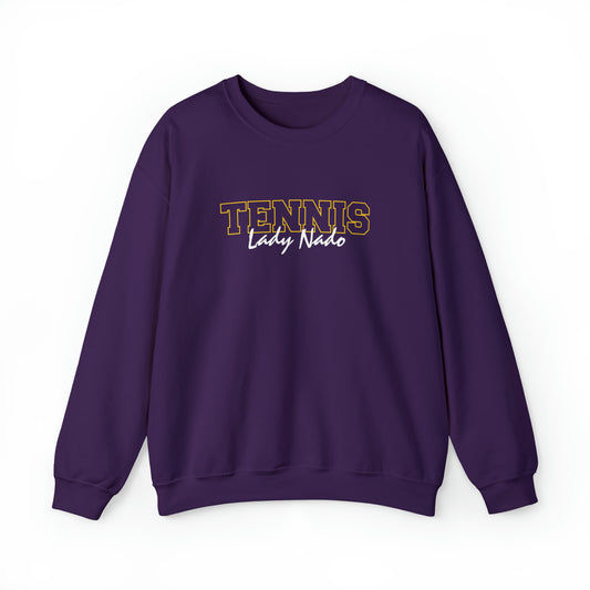 Lady Nado Tennis Purple Crewneck Sweatshirt