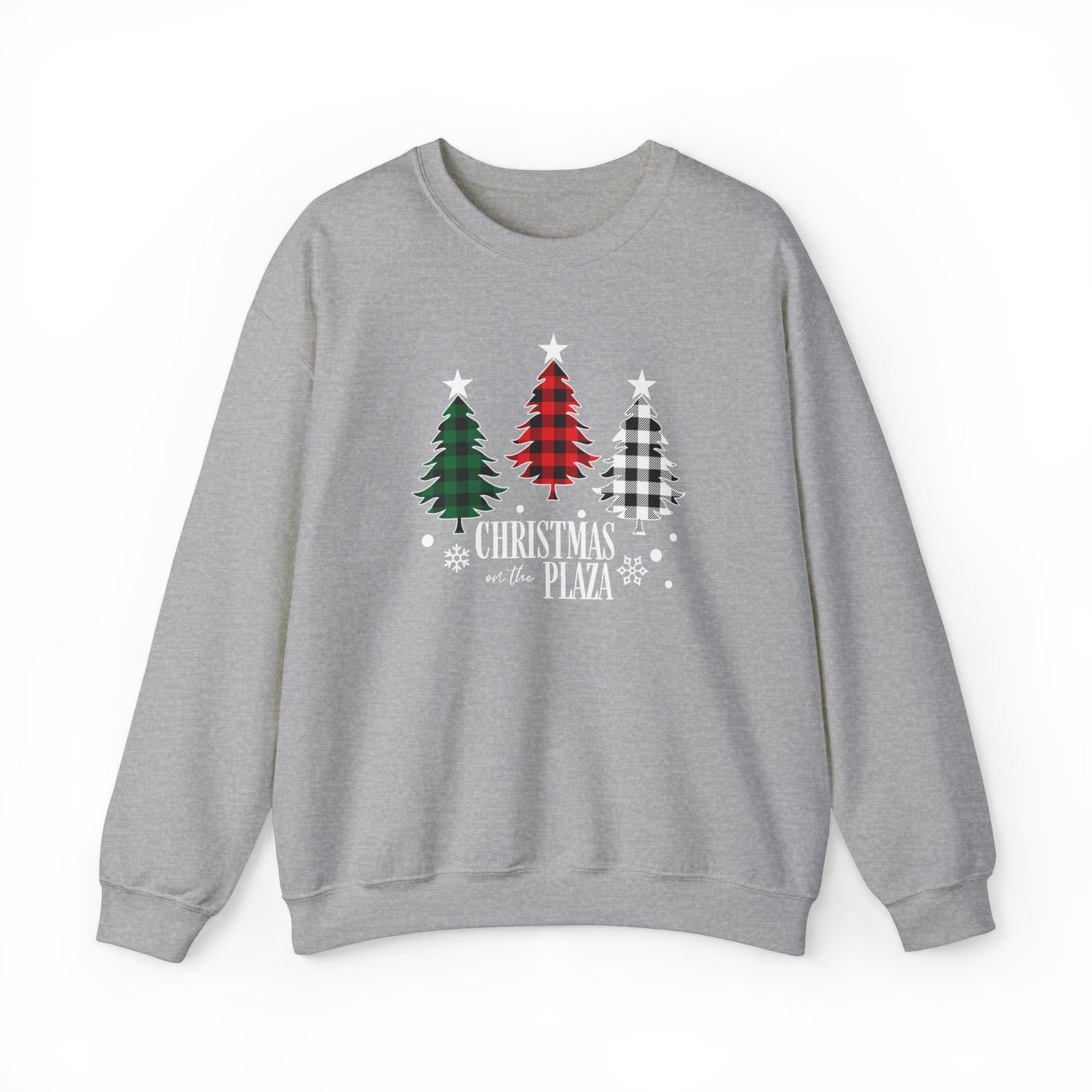 Christmas Plaza- Crewneck Sweatshirt