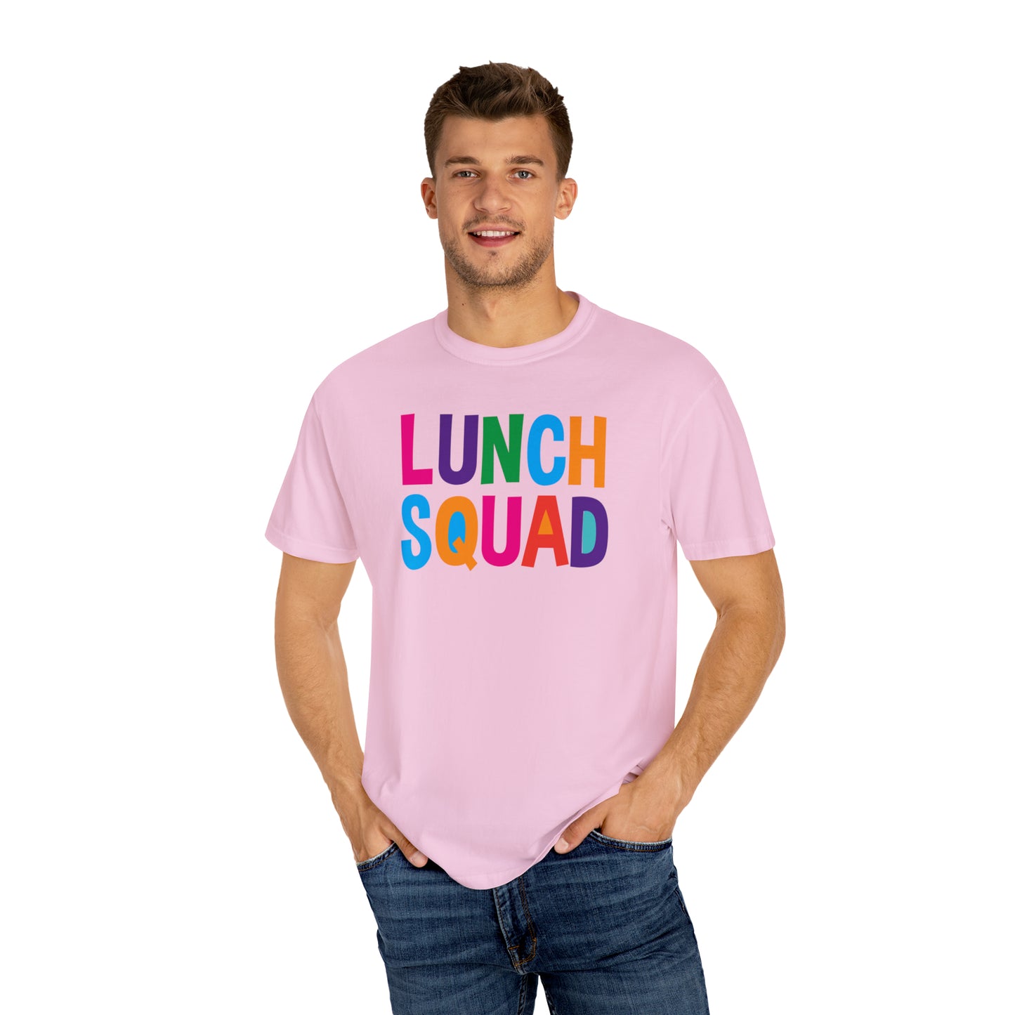 Lunch Squad - Comfort Colors 1717 Unisex Garment-Dyed T-shirt