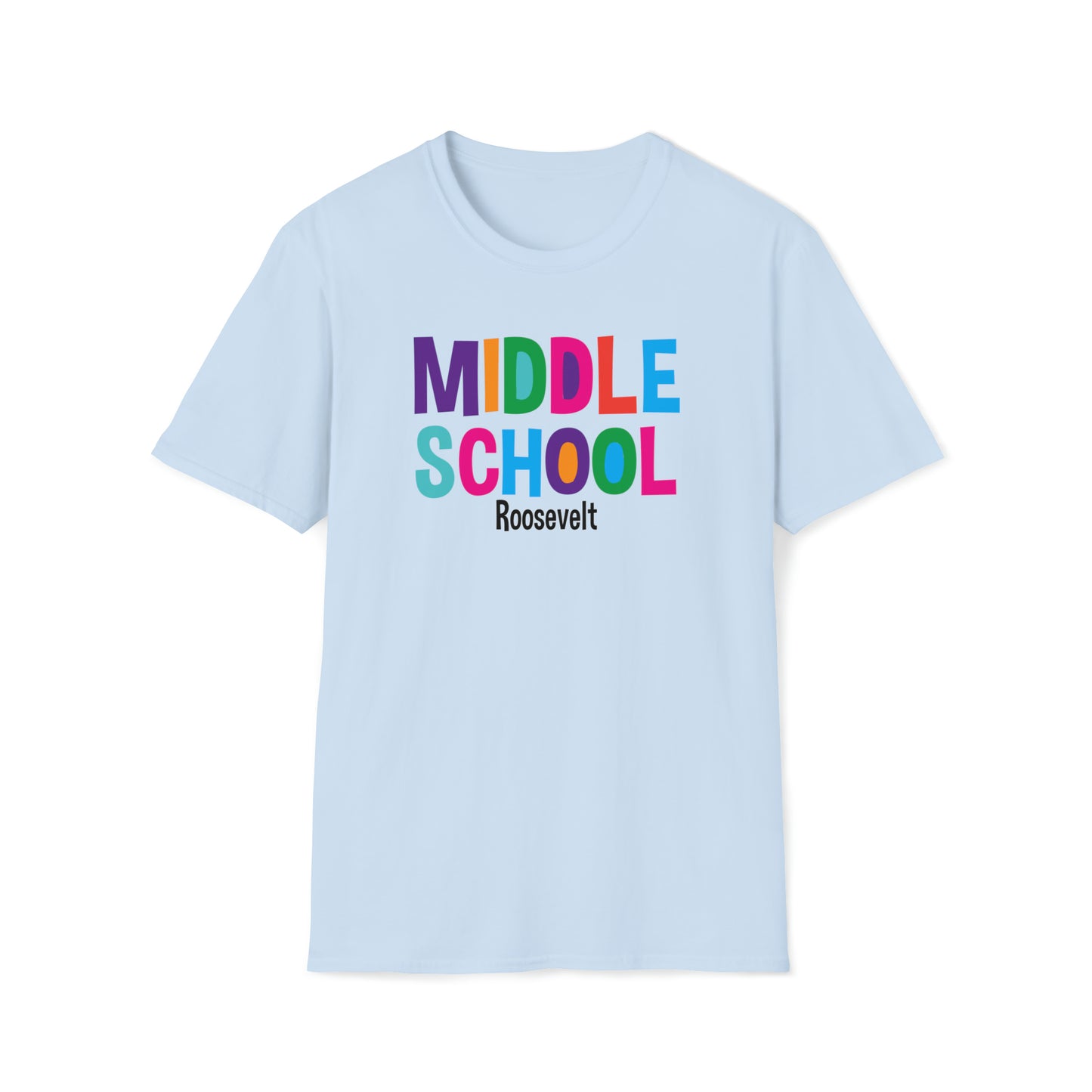 Middle School - Roosevelt - Unisex Softstyle T-Shirt