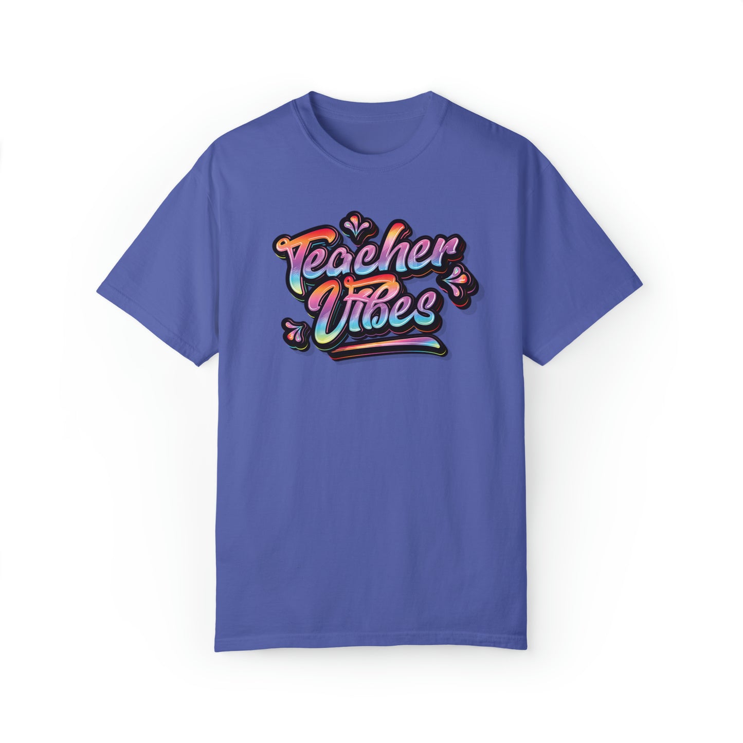 Teacher Vibes Gradient - Comfort Colors