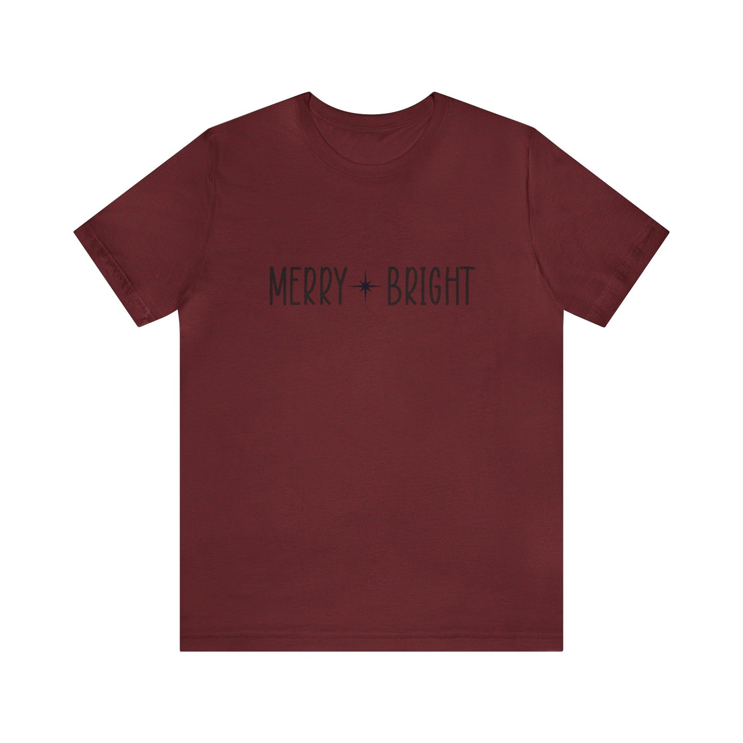 Merry Bright - Bella + Canvas Unisex Jersey Short Sleeve Tee