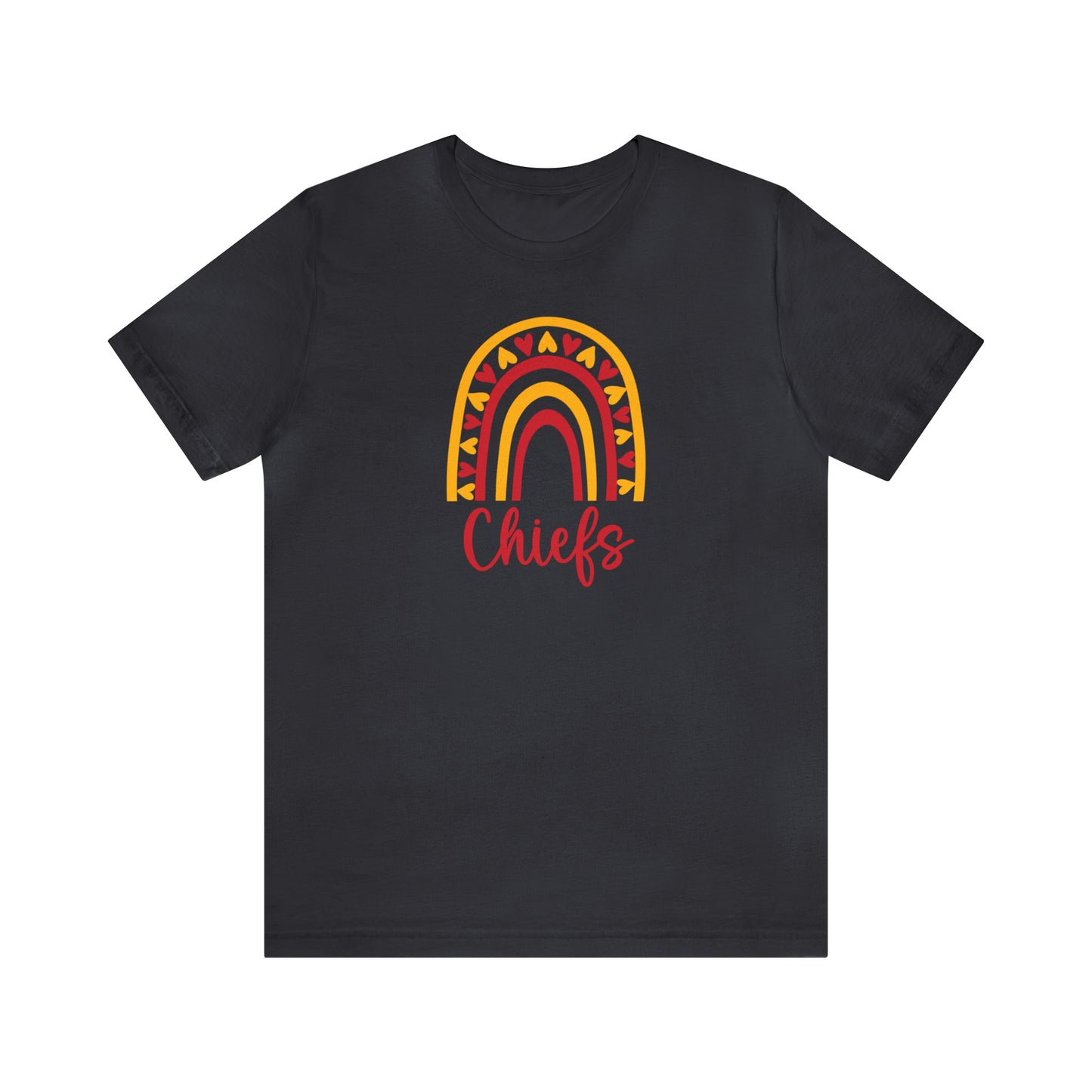 Chiefs Rainbow - Bella Canvas Short Sleeve Tee