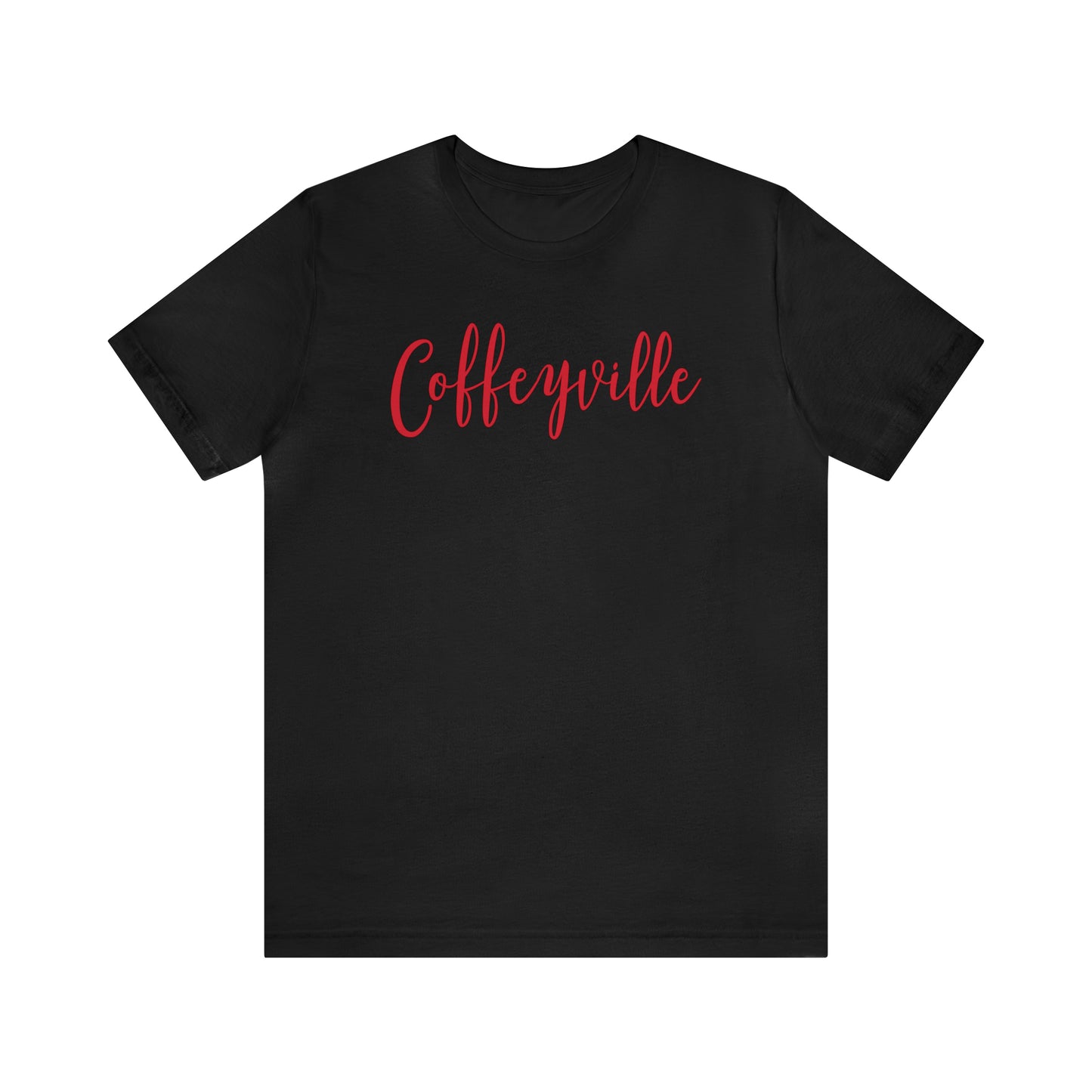 Coffeyville red - Bella Canvas Short Sleeve Tee