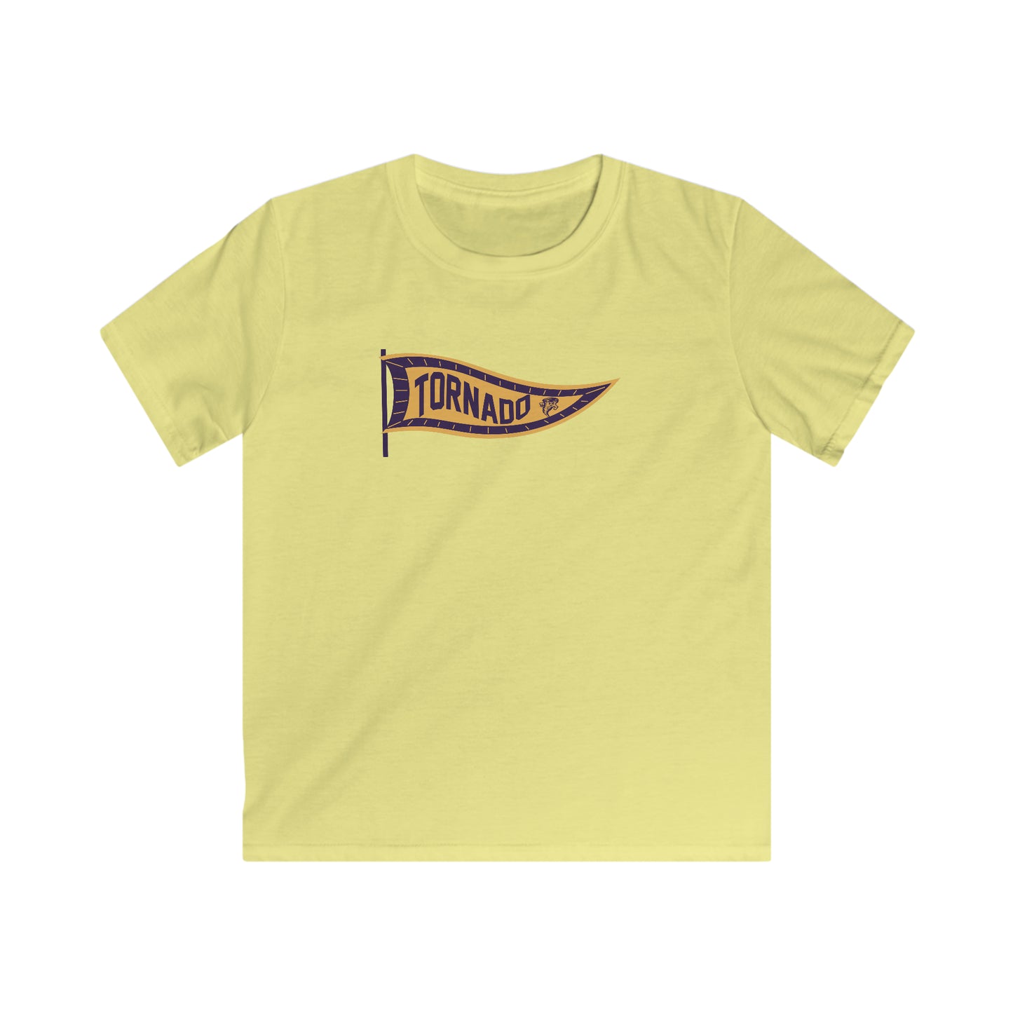 Tornado Pennant - Kids Softstyle Tee