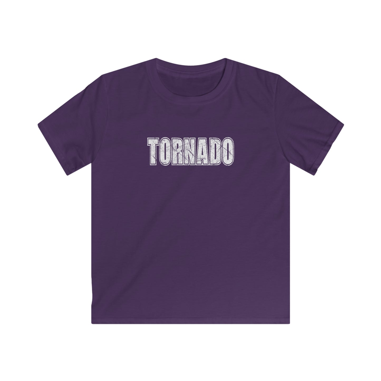 Tornado Distressed - Kids Softstyle Tee