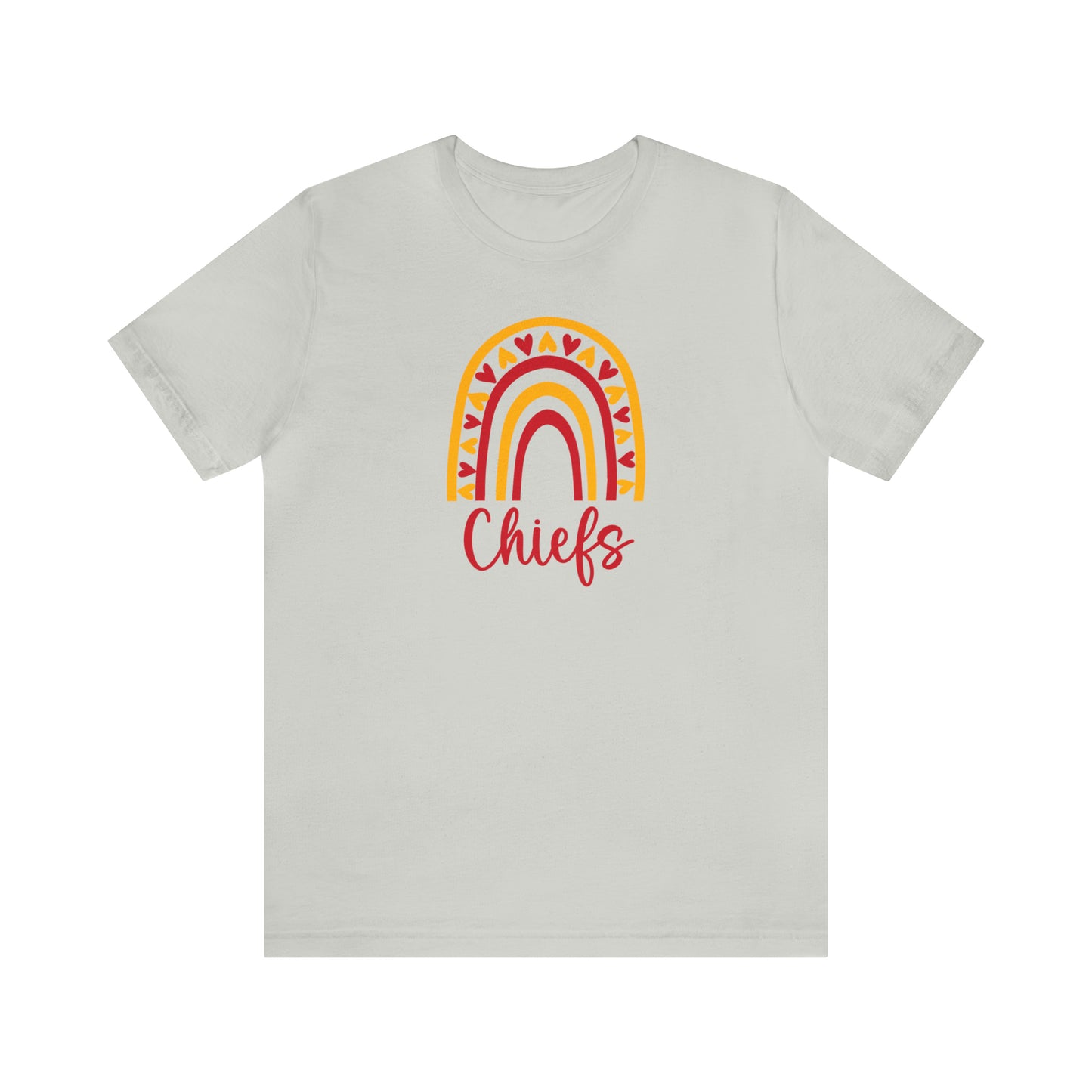 Chiefs Rainbow - Bella Canvas Short Sleeve Tee