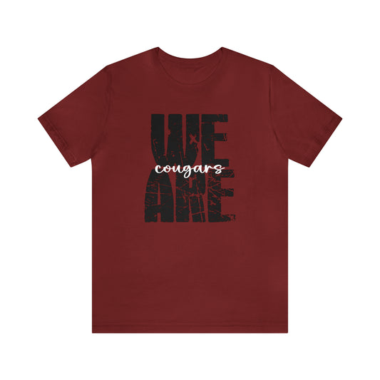 We Are Cougars - Bella Canvas Short Sleeve Tee