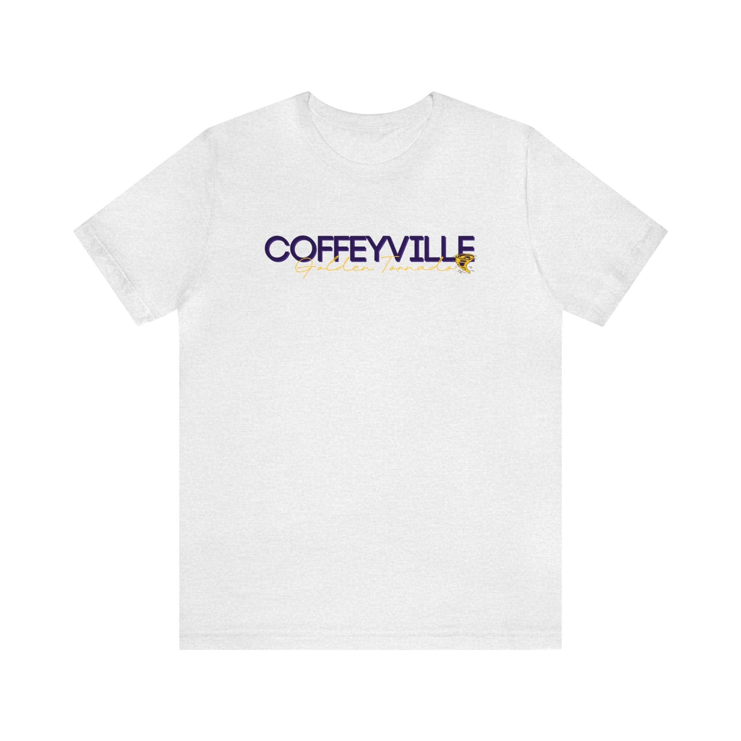 Coffeyville Golden Tornado - Bella + Canvas Unisex Jersey Short Sleeve Tee