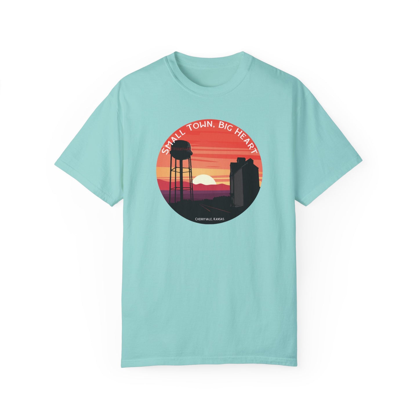 Small Town, Big Heart - Short Sleeve on Comfort Colors