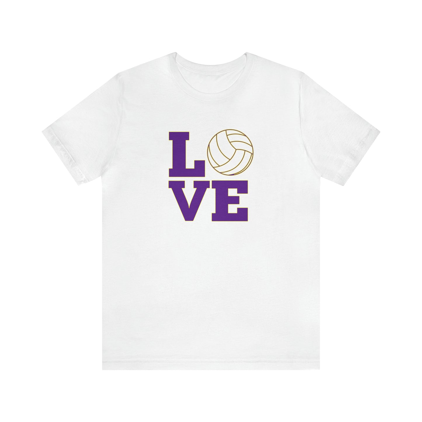 Volleyball Love - Bella Canvas Short Sleeve Tee