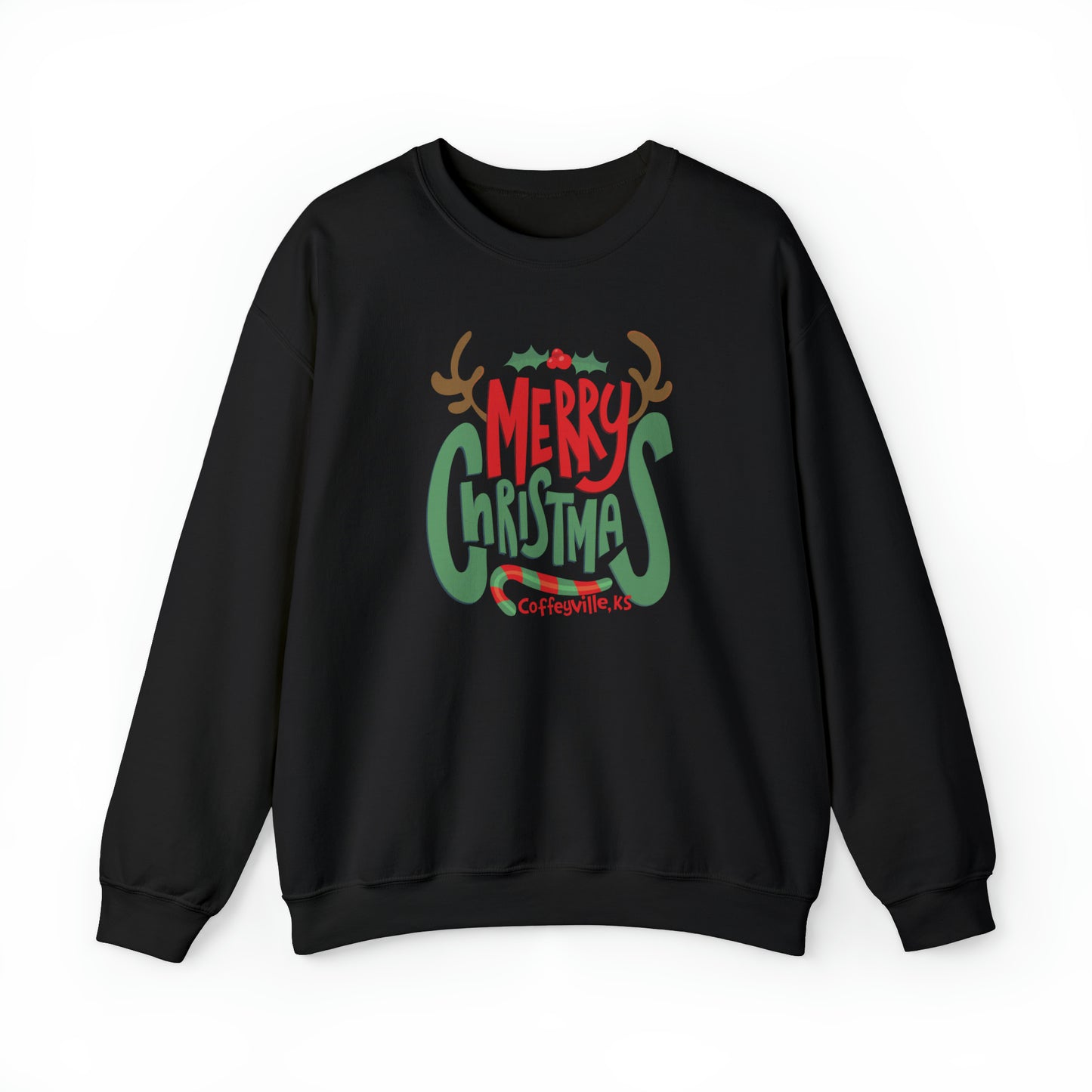 Merry Christmas Cville - Crewneck Sweatshirt