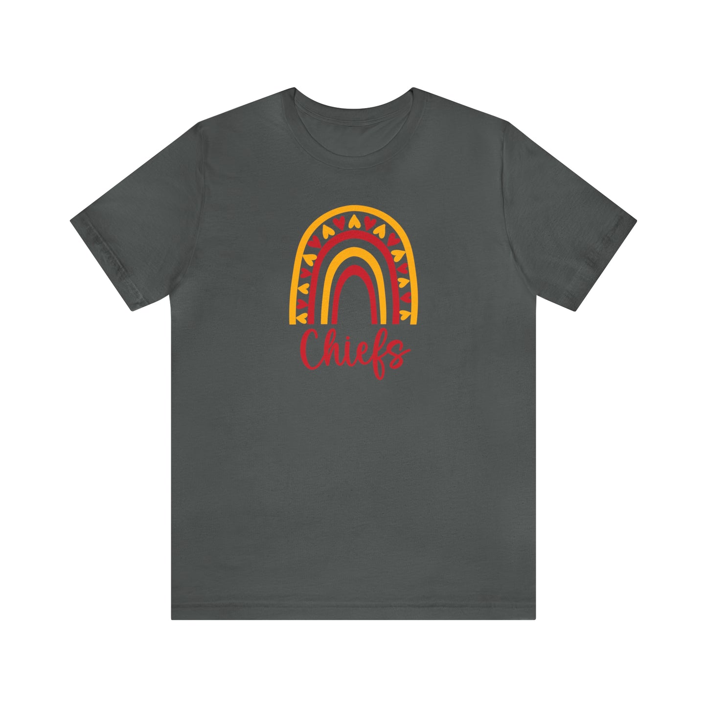 Chiefs Heart - Bella Canvas Short Sleeve Tee