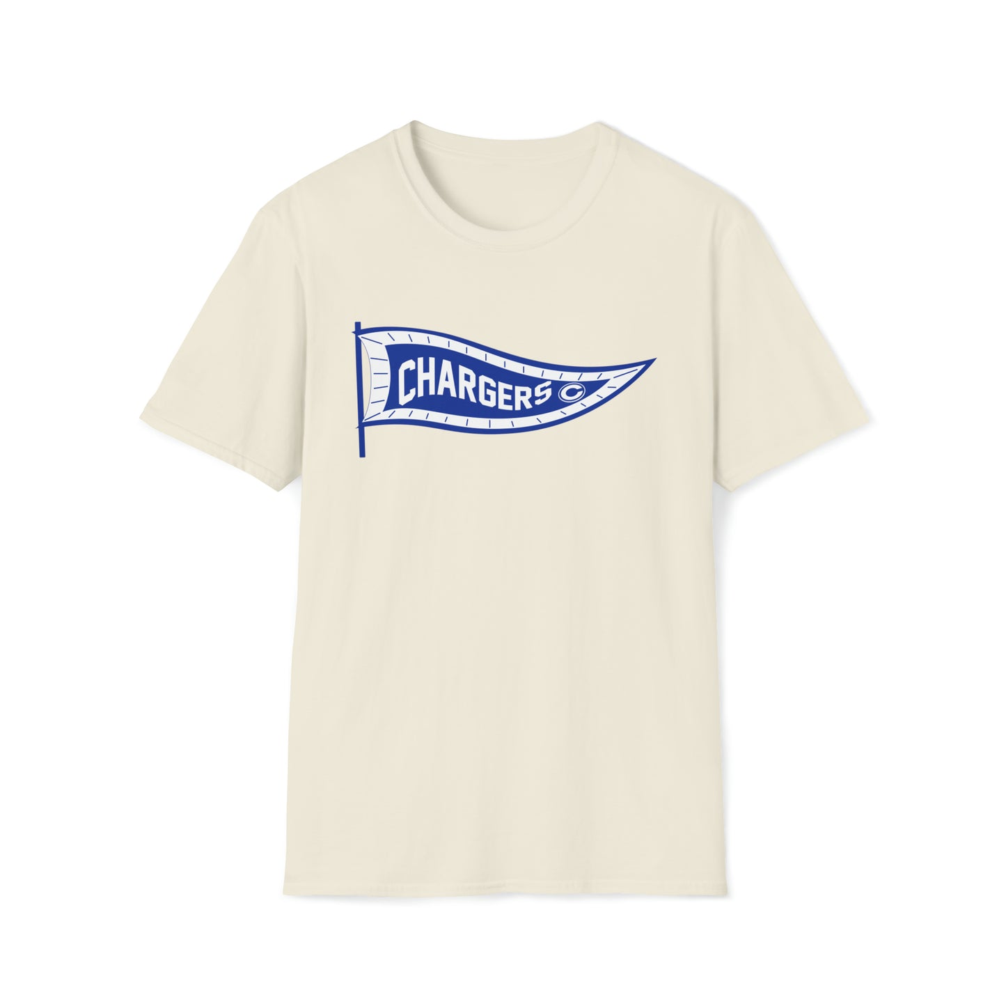 Charger Pennant - Softstyle T-Shirt