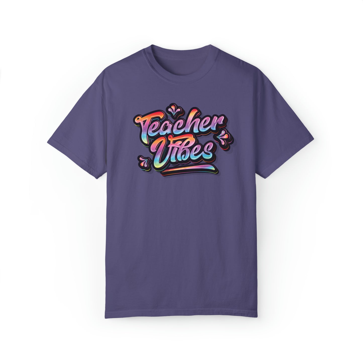 Teacher Vibes Gradient - Comfort Colors