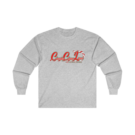 Candy Cane Lane 1 -  Long Sleeve Tee