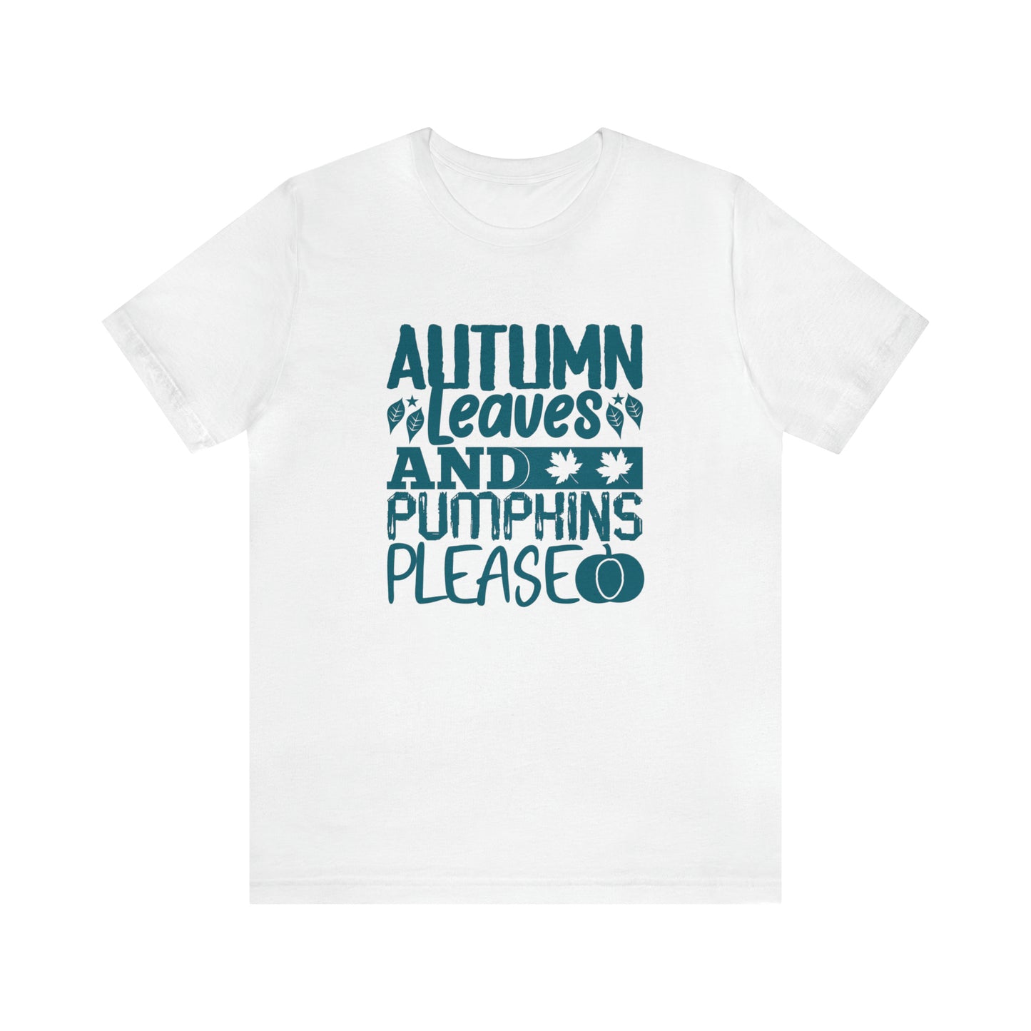 Autumn Leaves T-shirt - Bella Canvas Short Sleeve Tee