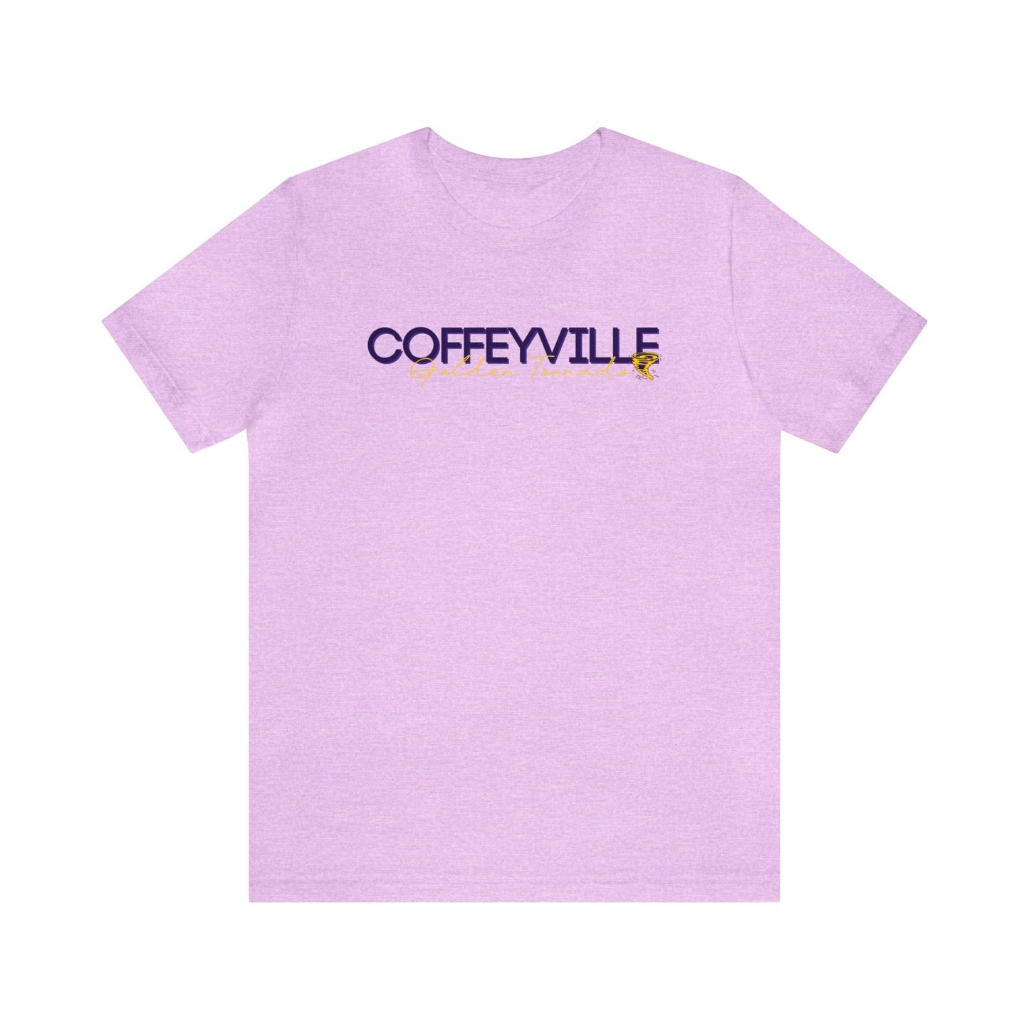 Coffeyville Golden Tornado - Bella + Canvas Unisex Jersey Short Sleeve Tee