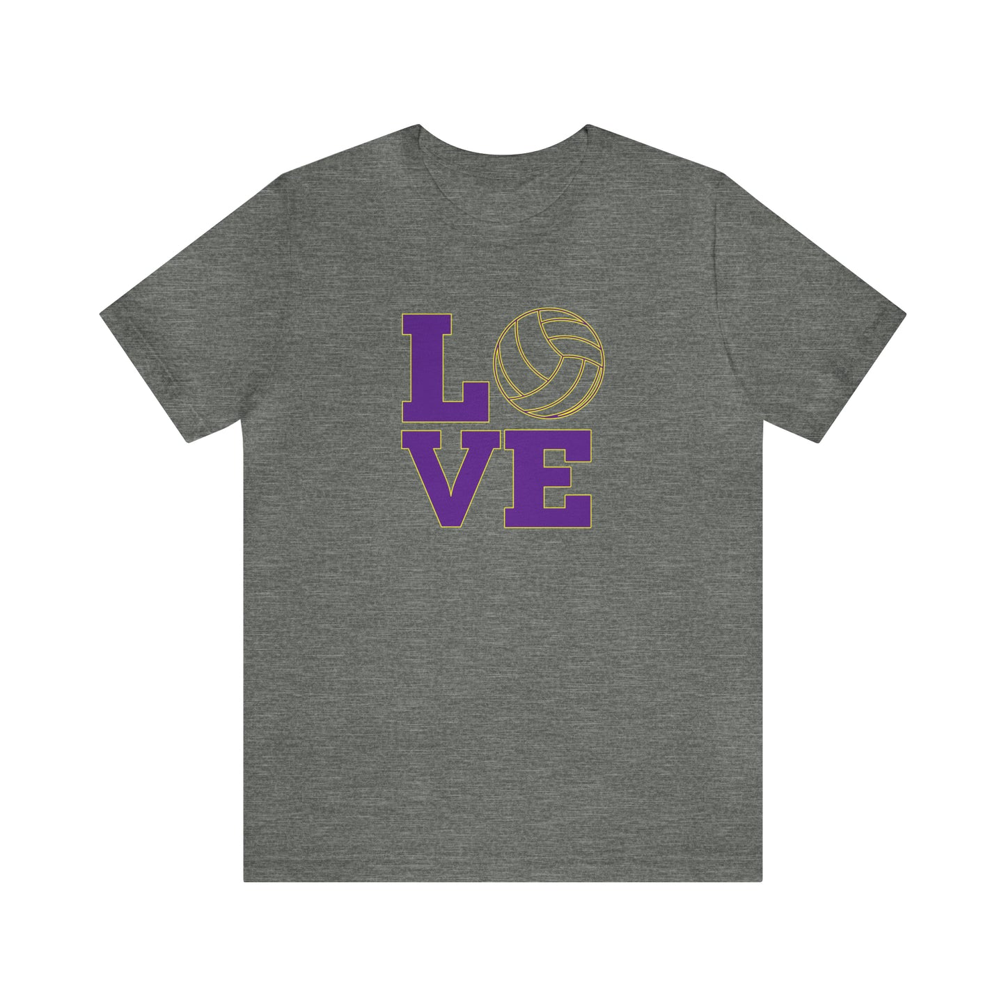 Volleyball Love - Bella Canvas Short Sleeve Tee