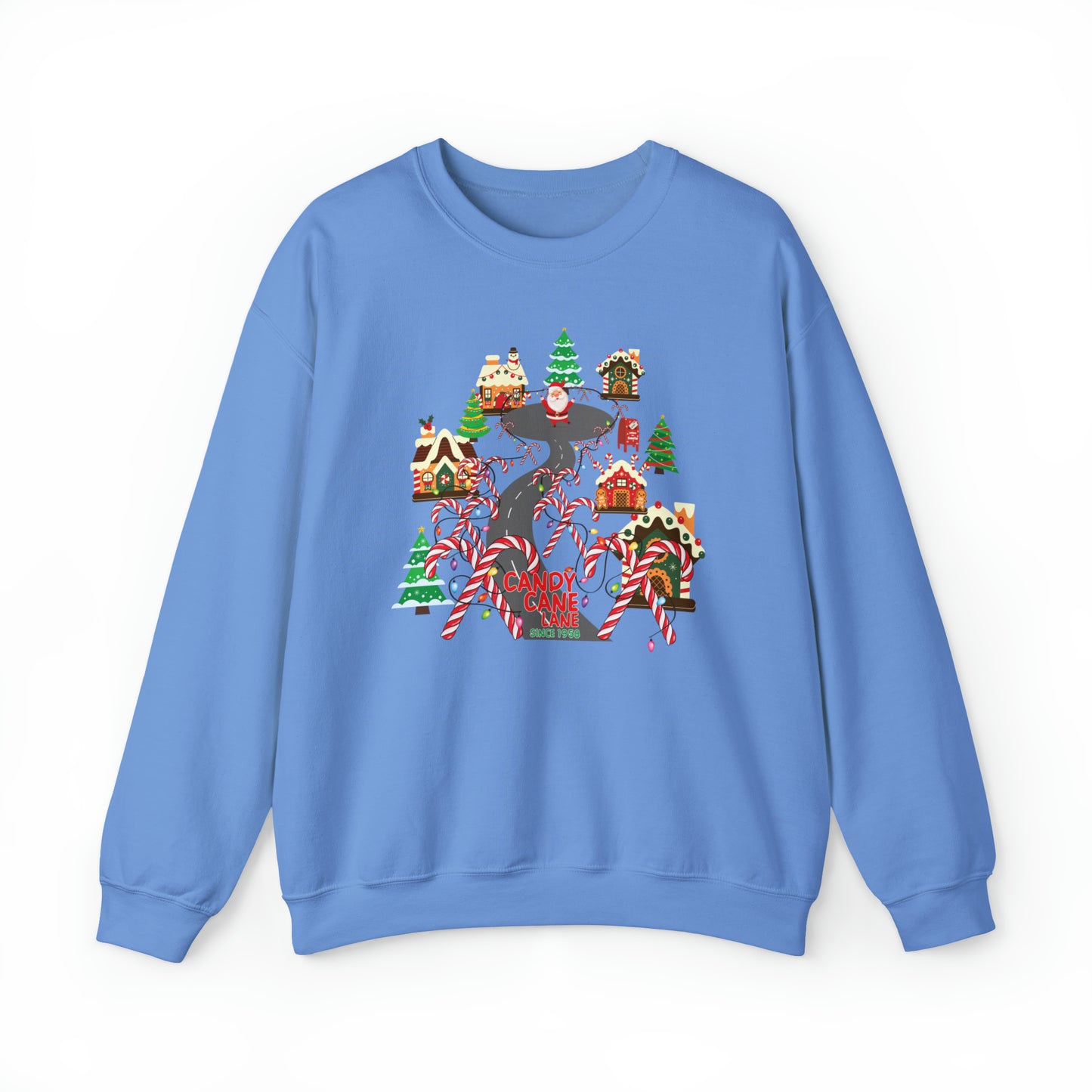 Candy Cane Lane Unisex Heavy Blend™ Crewneck Sweatshirt