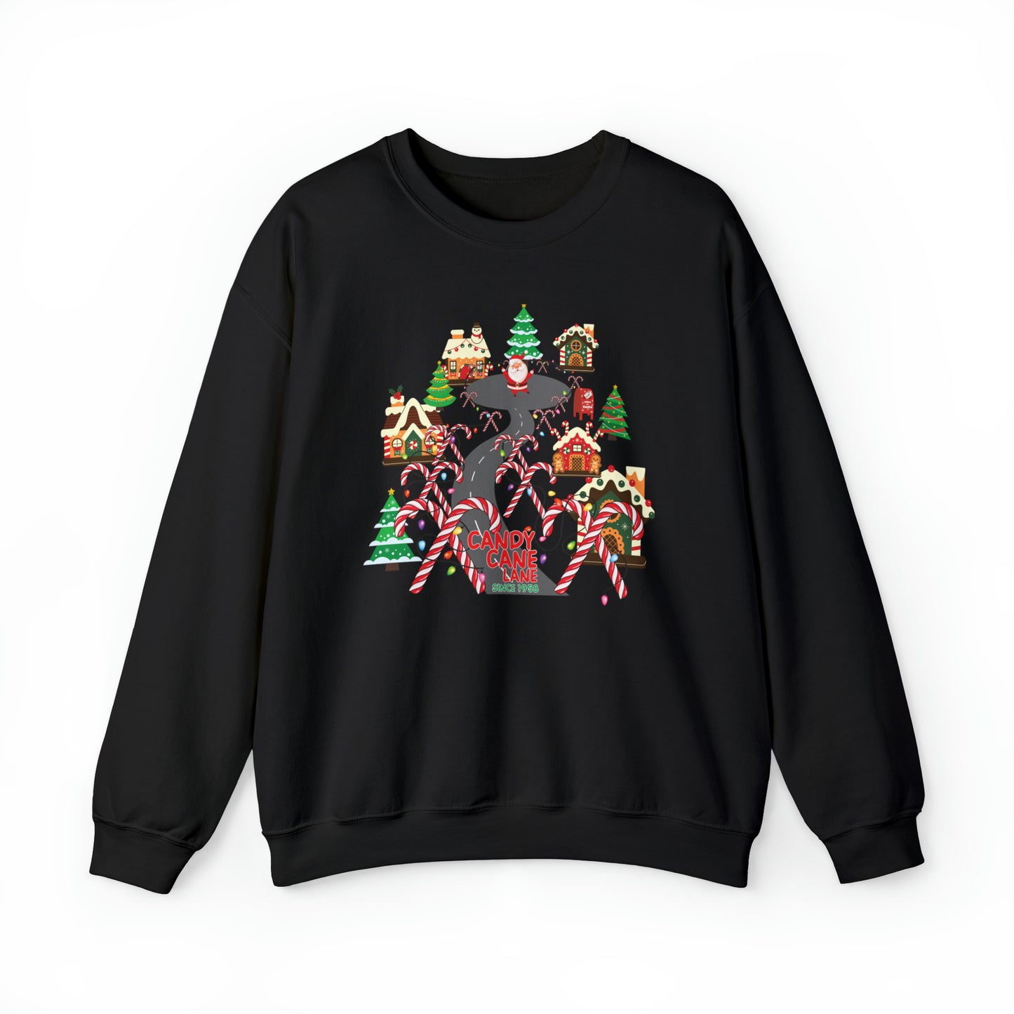 Candy Cane Lane Unisex Heavy Blend™ Crewneck Sweatshirt