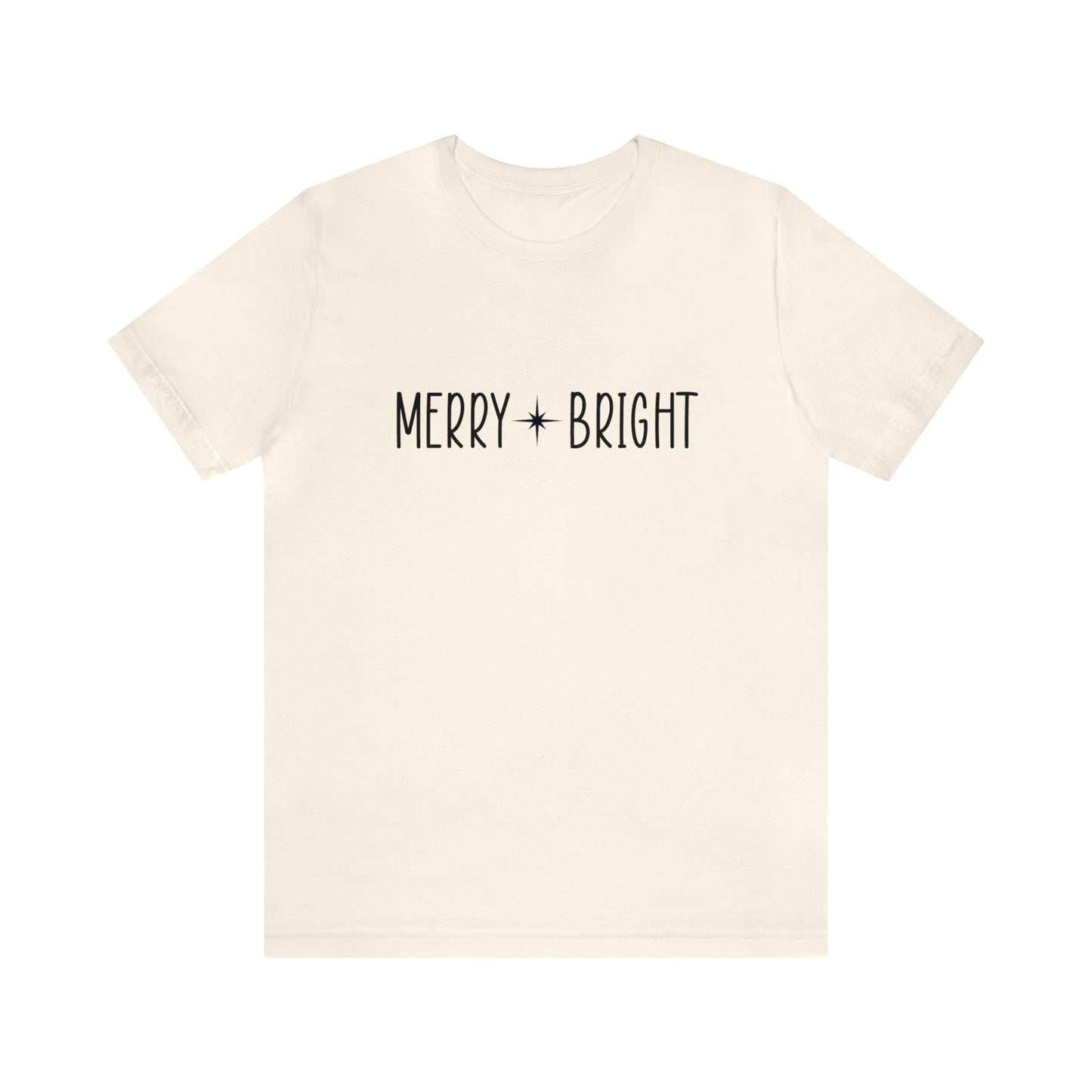 Merry Bright - Bella + Canvas Unisex Jersey Short Sleeve Tee