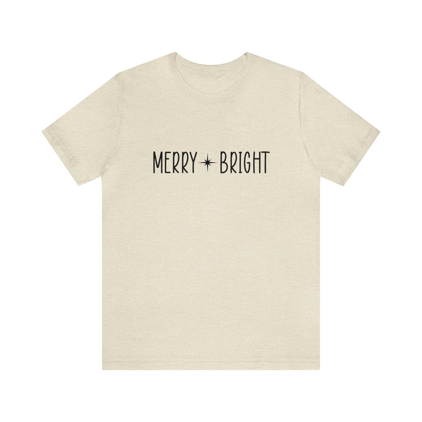 Merry Bright - Bella + Canvas Unisex Jersey Short Sleeve Tee