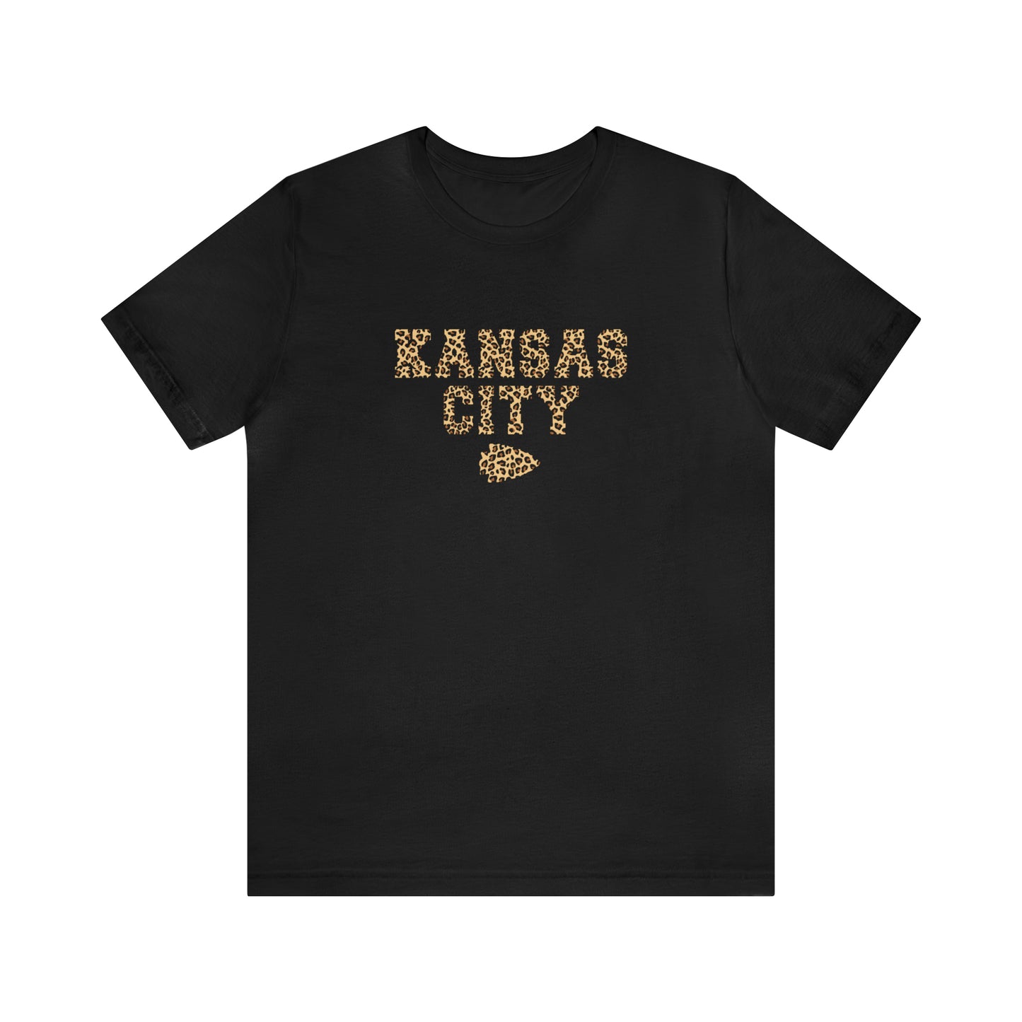 Kansas City Leopard - Bella Canvas Short Sleeve Tee