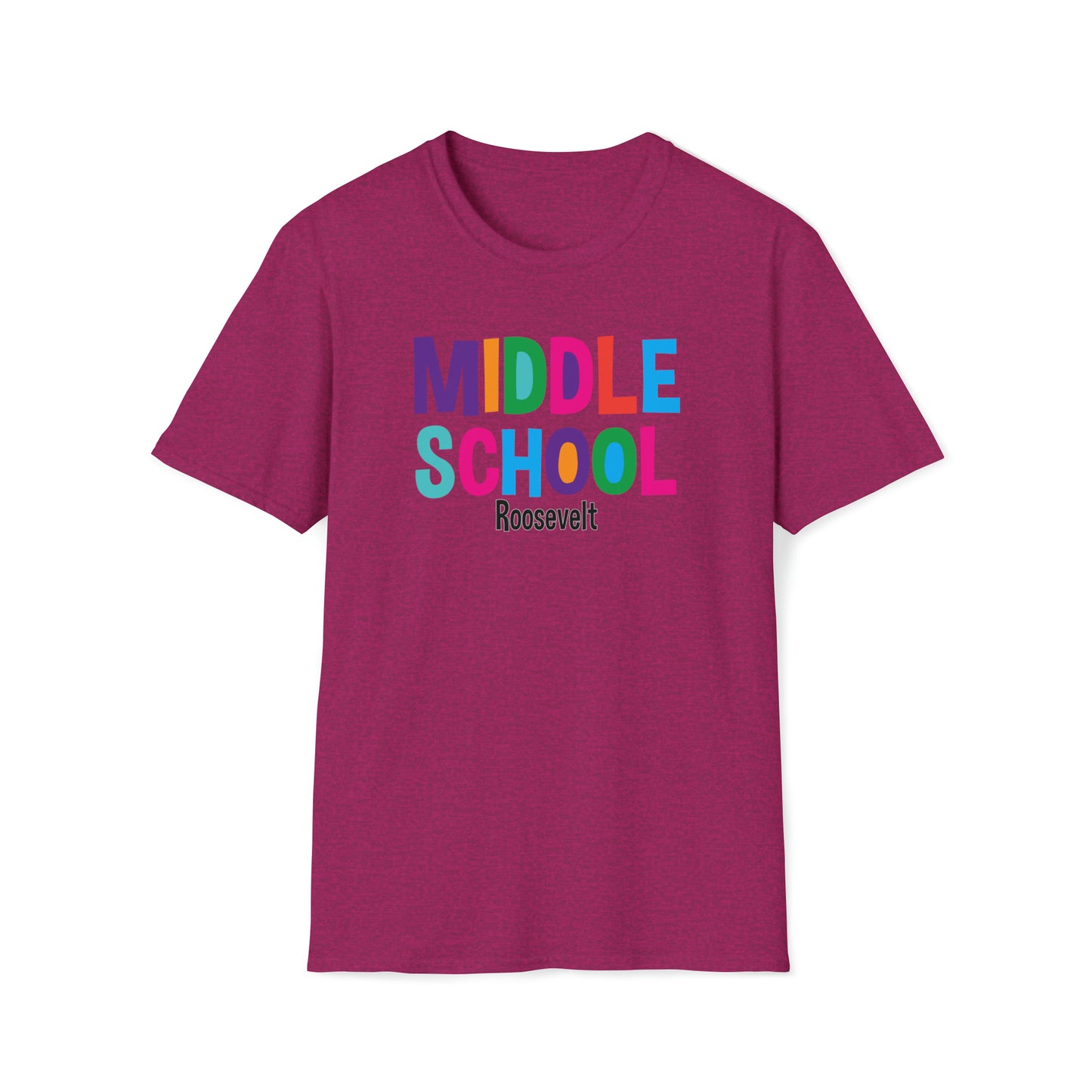 Middle School - Roosevelt - Unisex Softstyle T-Shirt