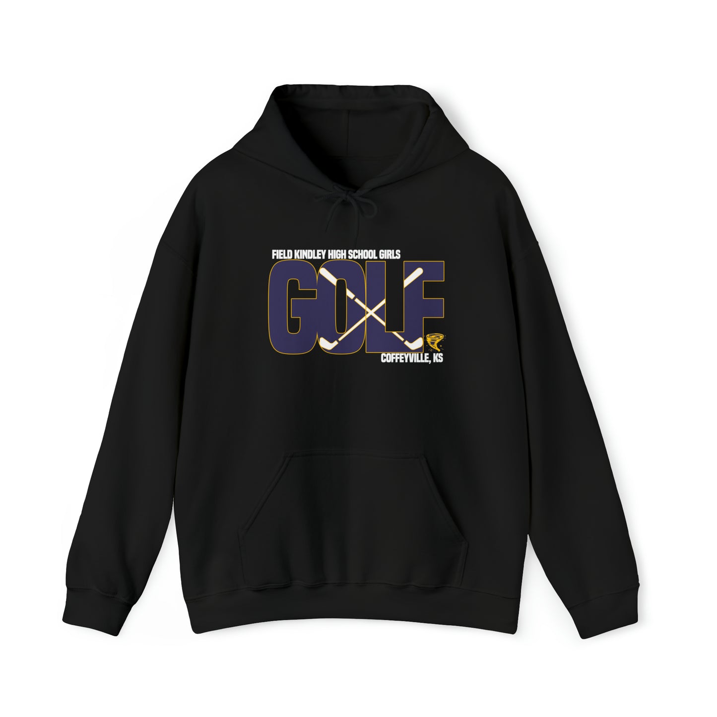 Golf Lady NADO 2 - Unisex Heavy Blend™ Hooded Sweatshirt