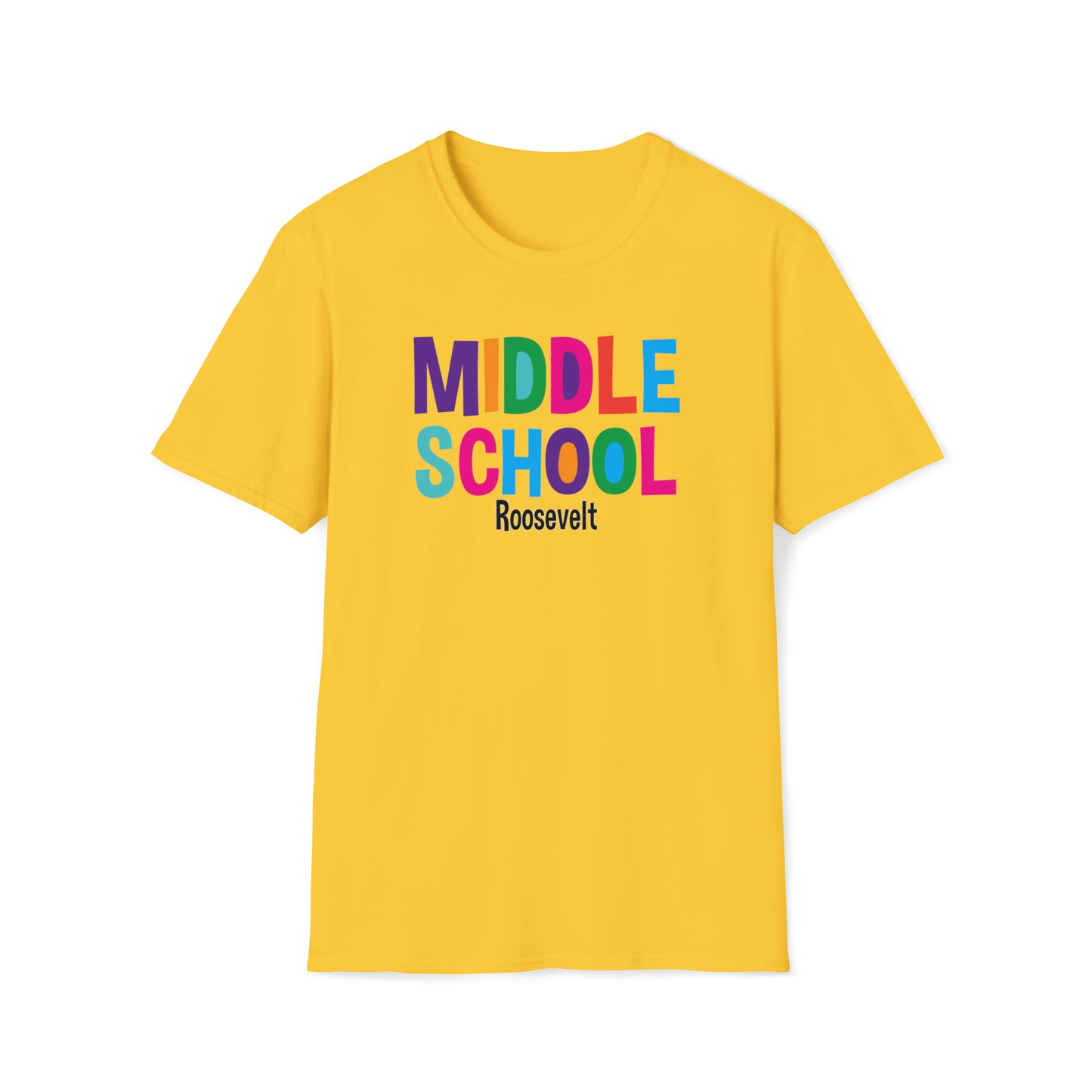 Middle School - Roosevelt - Unisex Softstyle T-Shirt