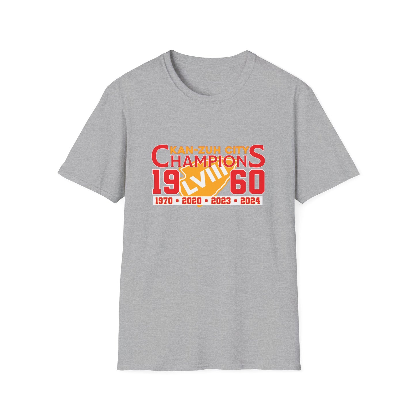 KC Champs 2 - Gildan Unisex Softstyle T-Shirt