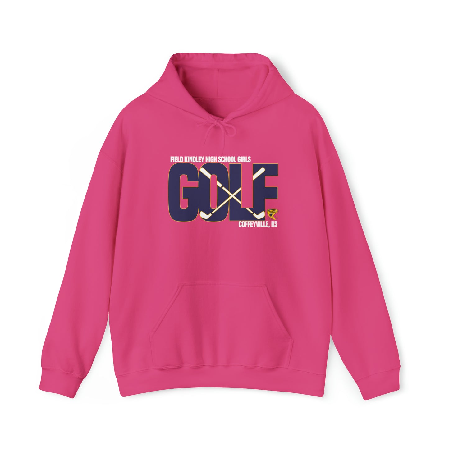 Golf Lady NADO 2 - Unisex Heavy Blend™ Hooded Sweatshirt