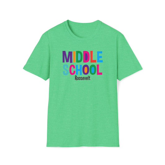 Middle School - Roosevelt - Unisex Softstyle T-Shirt