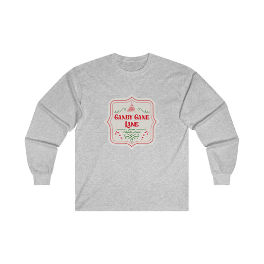 Candy Cane Lane 2 -  Long Sleeve Tee
