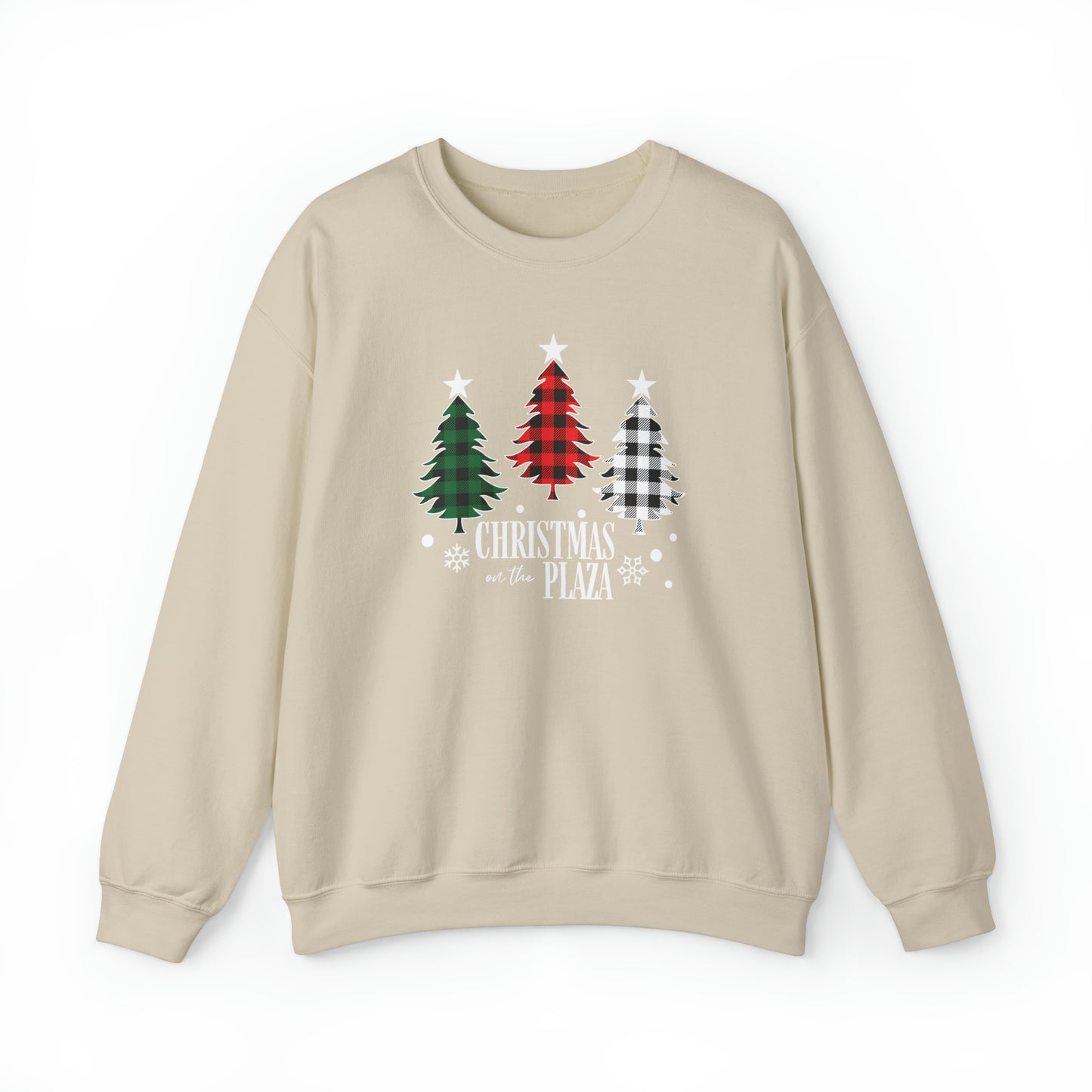 Christmas Plaza- Crewneck Sweatshirt