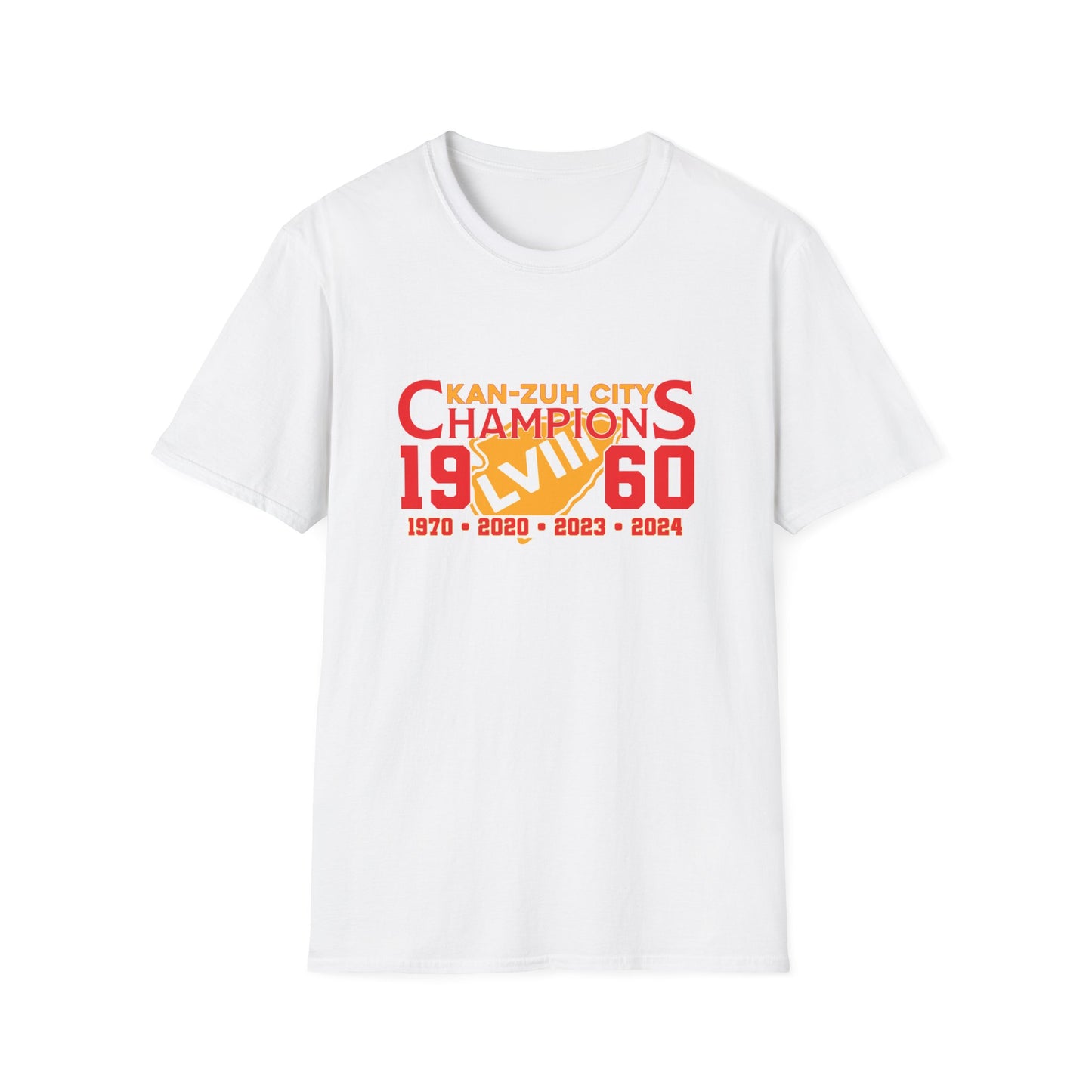 KC Champs 2 - Gildan Unisex Softstyle T-Shirt