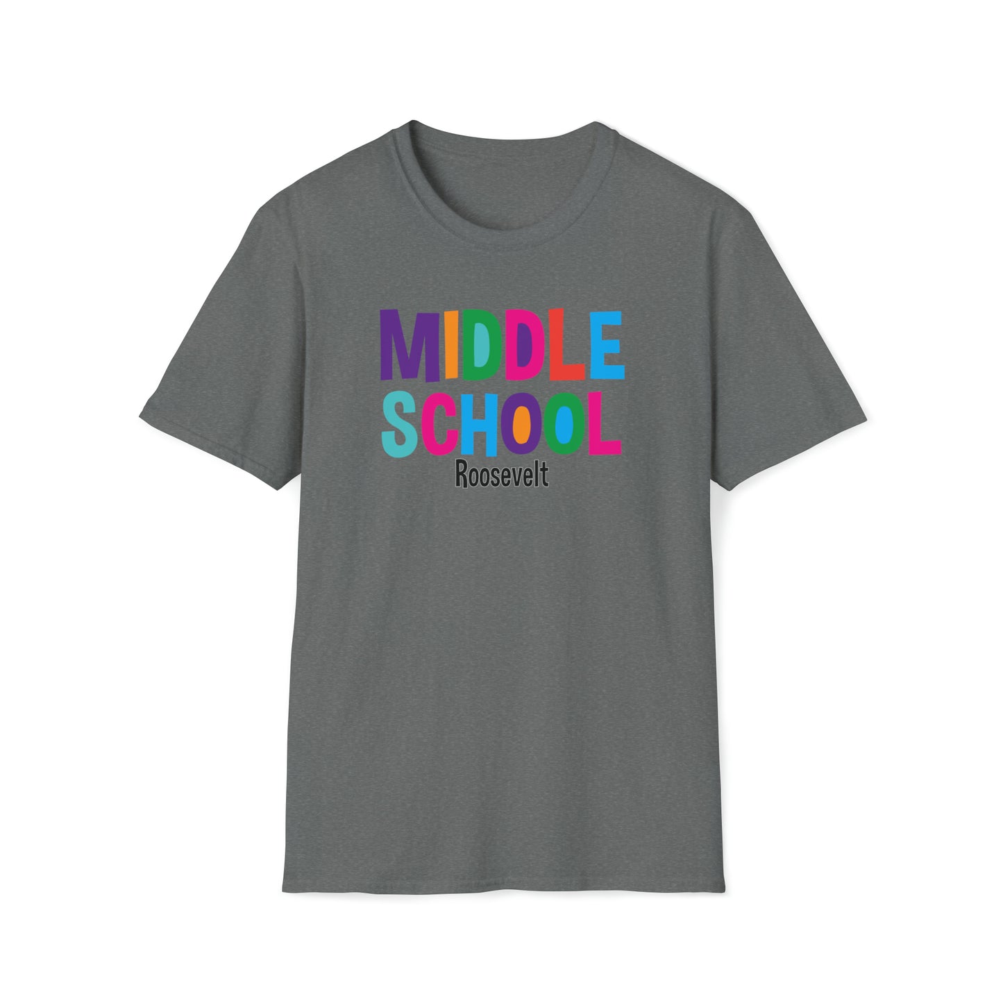 Middle School - Roosevelt - Unisex Softstyle T-Shirt