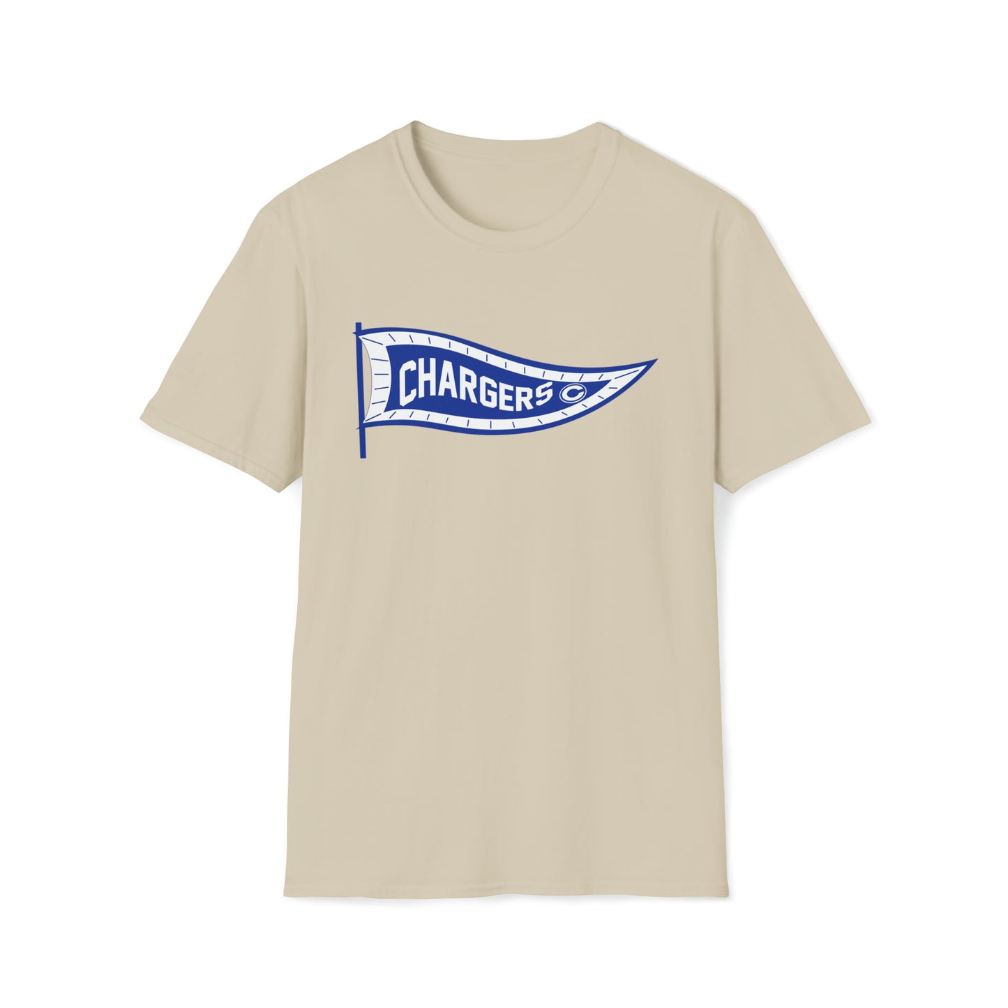 Charger Pennant - Softstyle T-Shirt