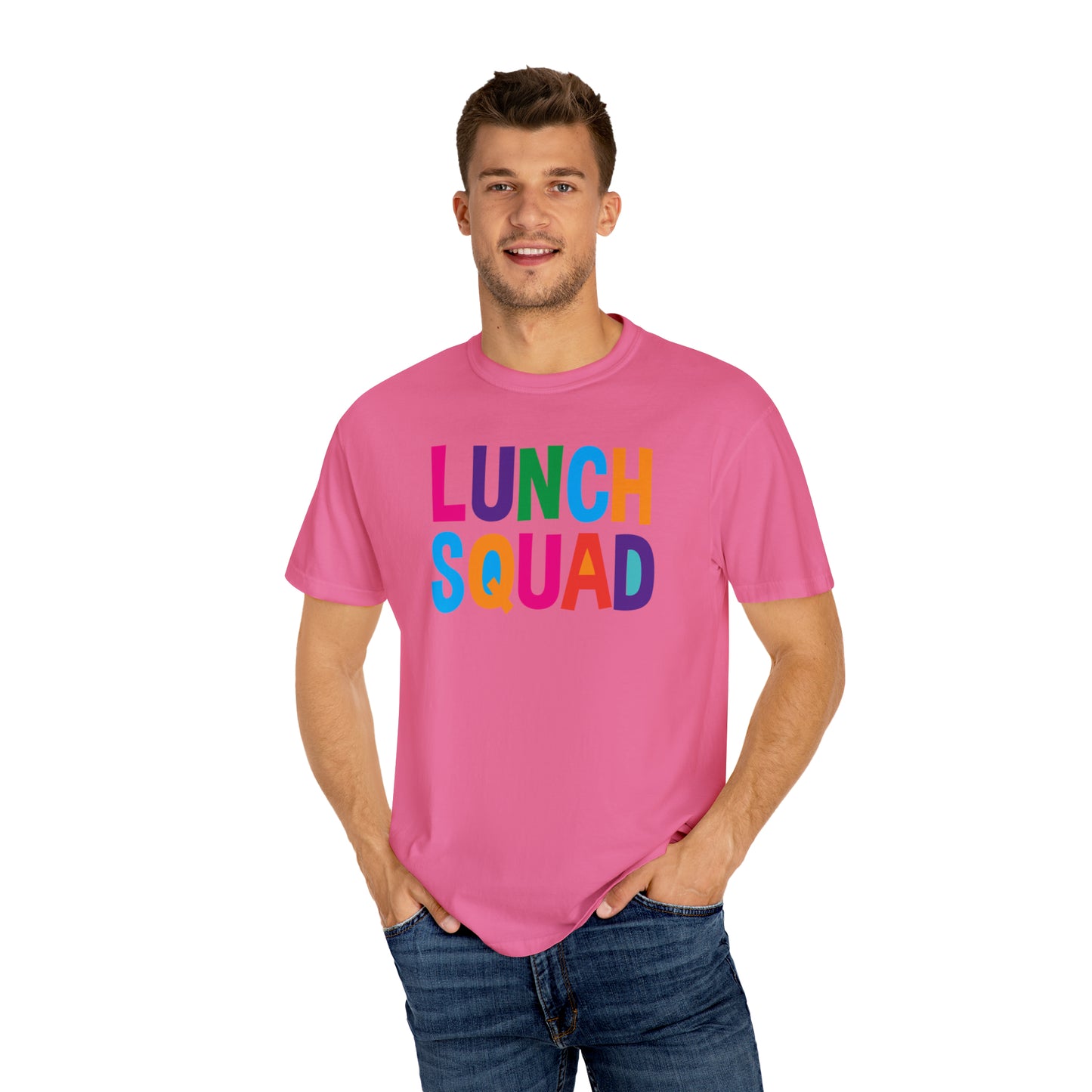 Lunch Squad - Comfort Colors 1717 Unisex Garment-Dyed T-shirt