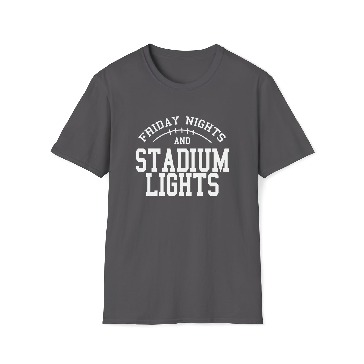 Friday Nights and Stadium Lights (Cherryvale) - Unisex Softstyle T-Shirt