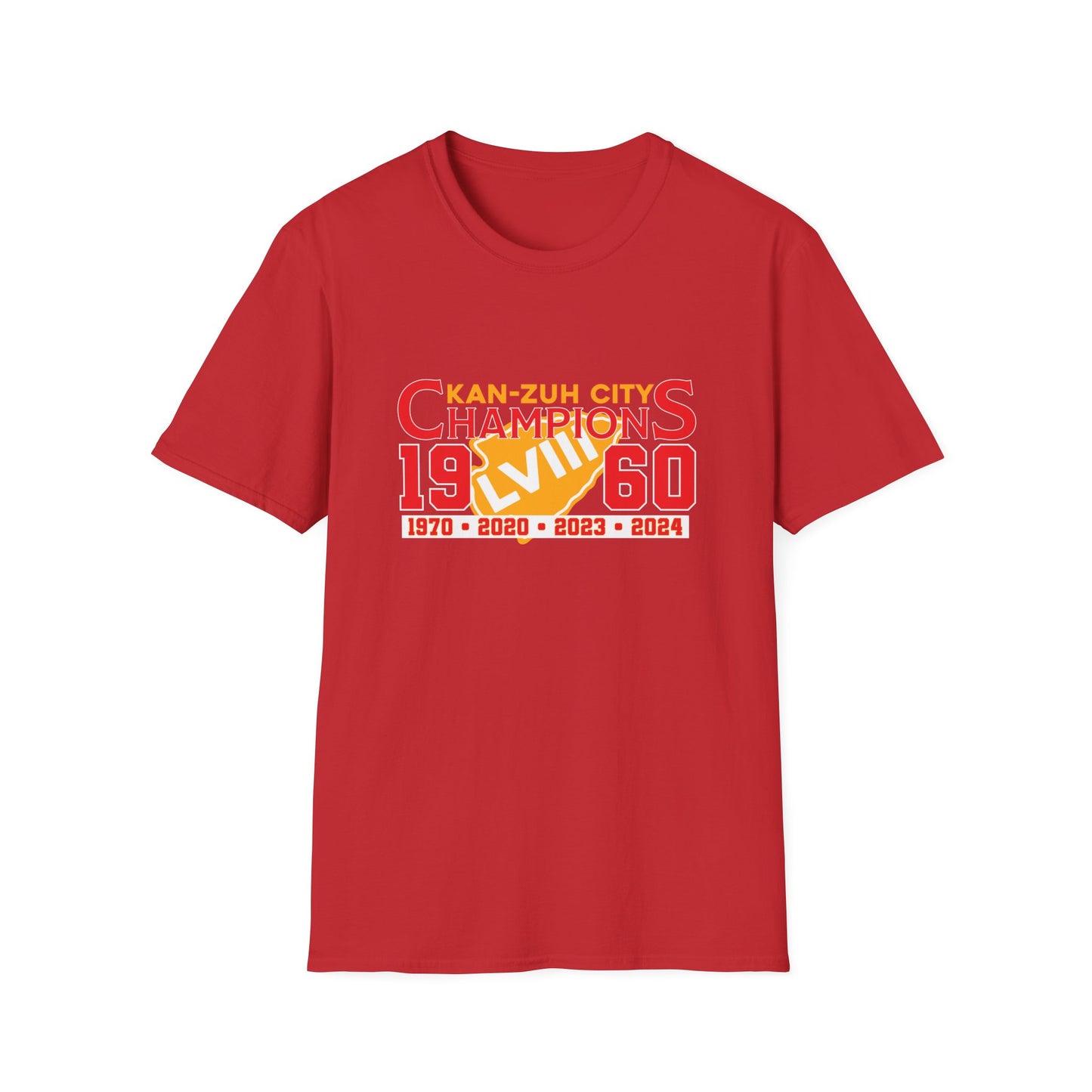 KC Champs 2 - Gildan Unisex Softstyle T-Shirt