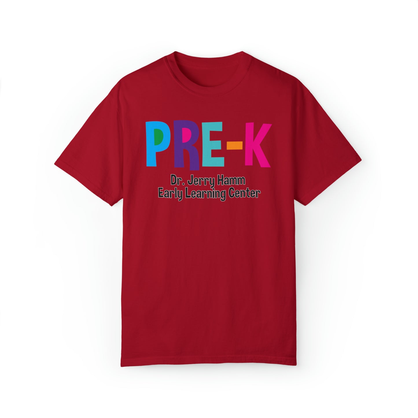 Pre-K DJHELC - Comfort Colors 1717 Unisex Garment-Dyed T-shirt