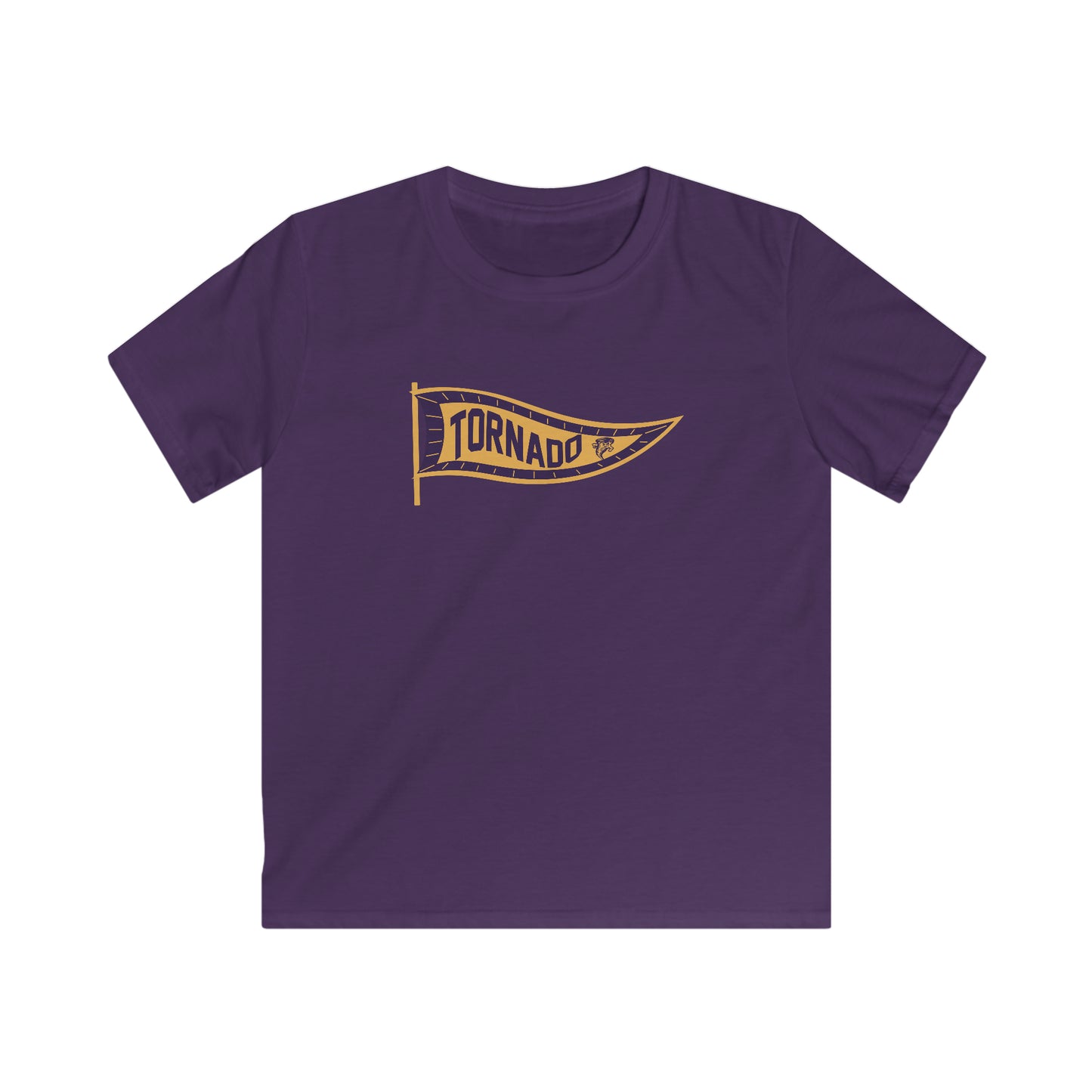 Tornado Pennant - Kids Softstyle Tee