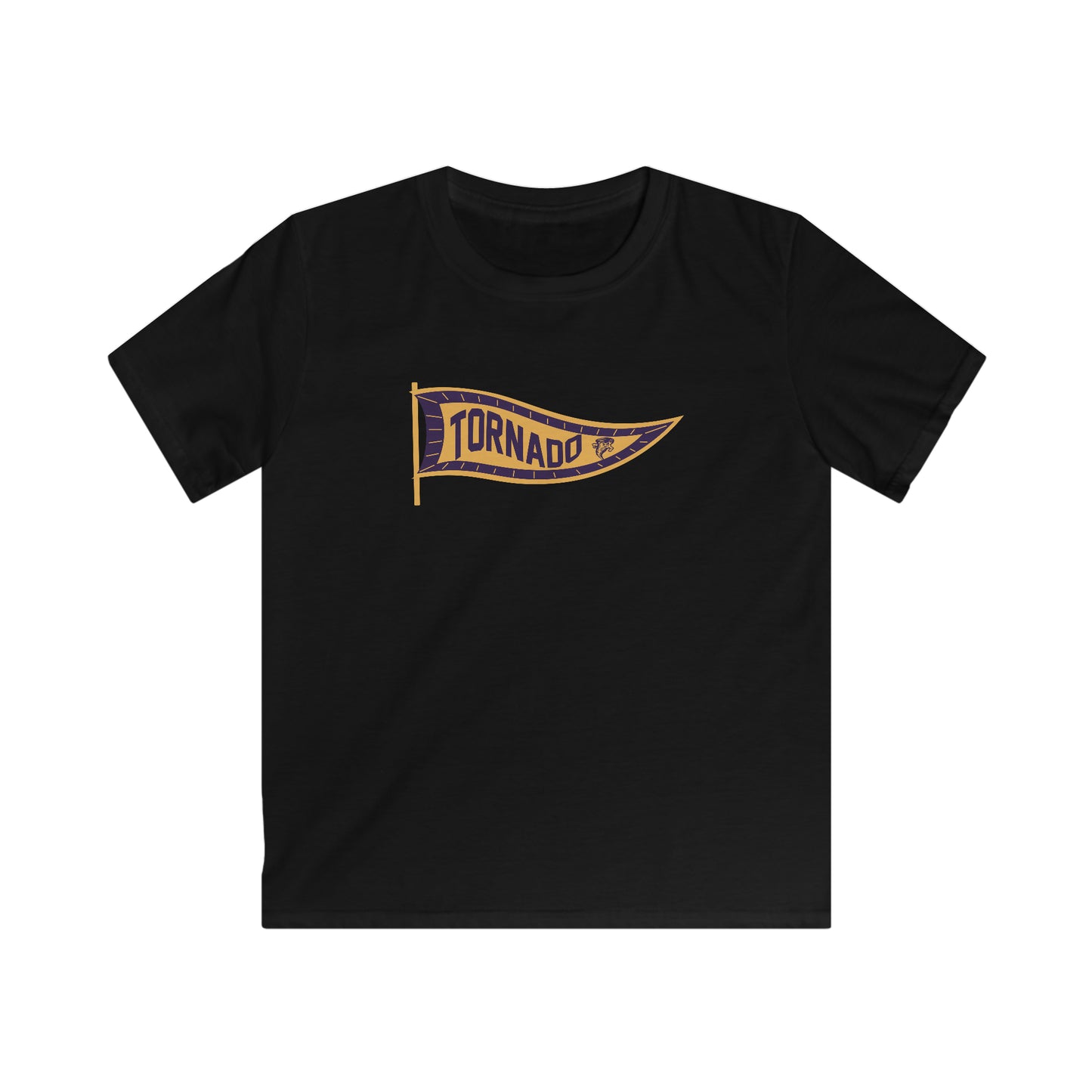 Tornado Pennant - Kids Softstyle Tee