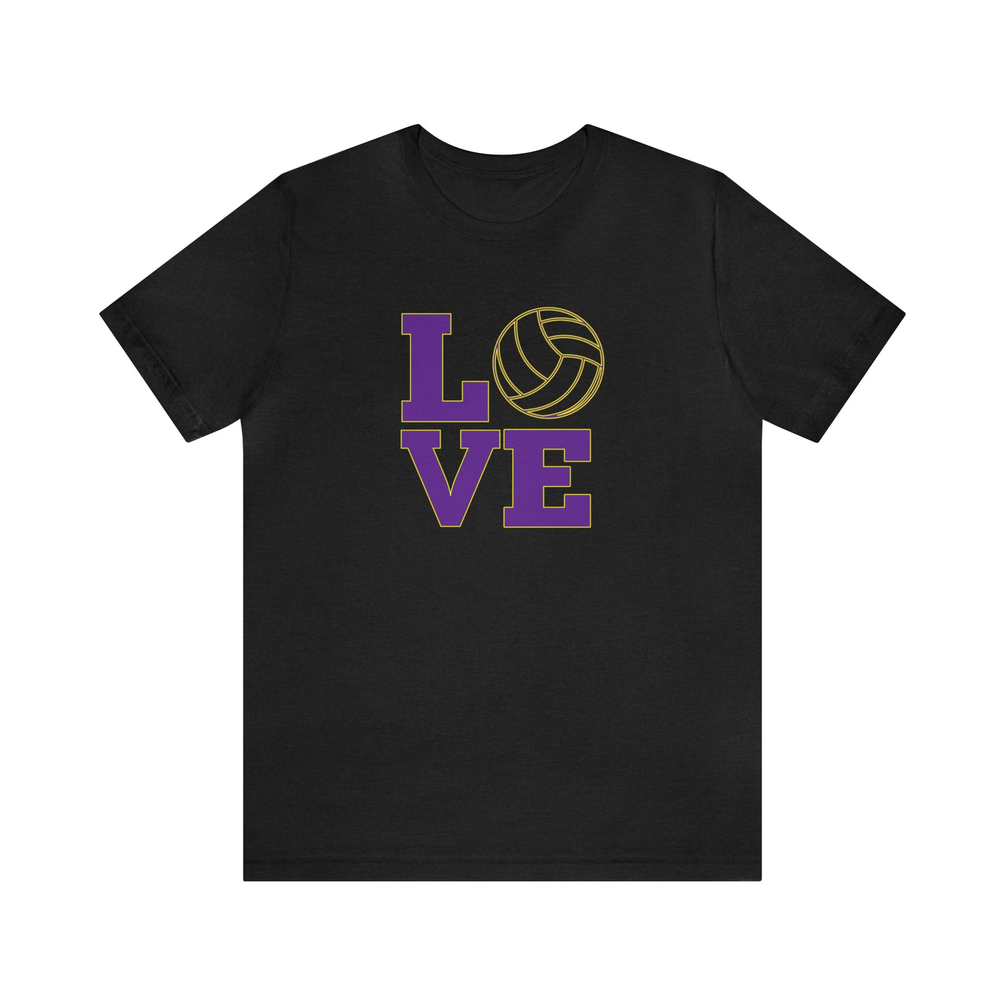 Volleyball Love - Bella Canvas Short Sleeve Tee