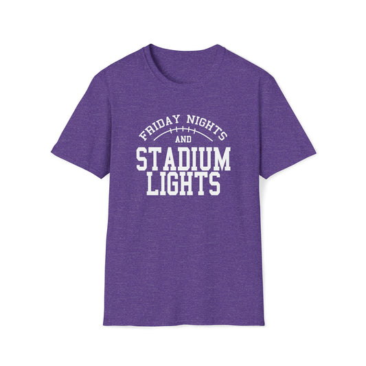 Friday Nights and Stadium Lights - Unisex Softstyle T-Shirt