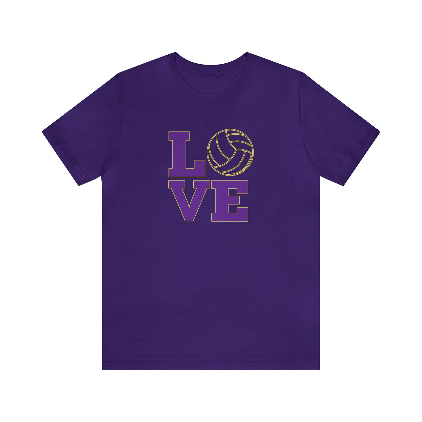 Volleyball Love - Bella Canvas Short Sleeve Tee